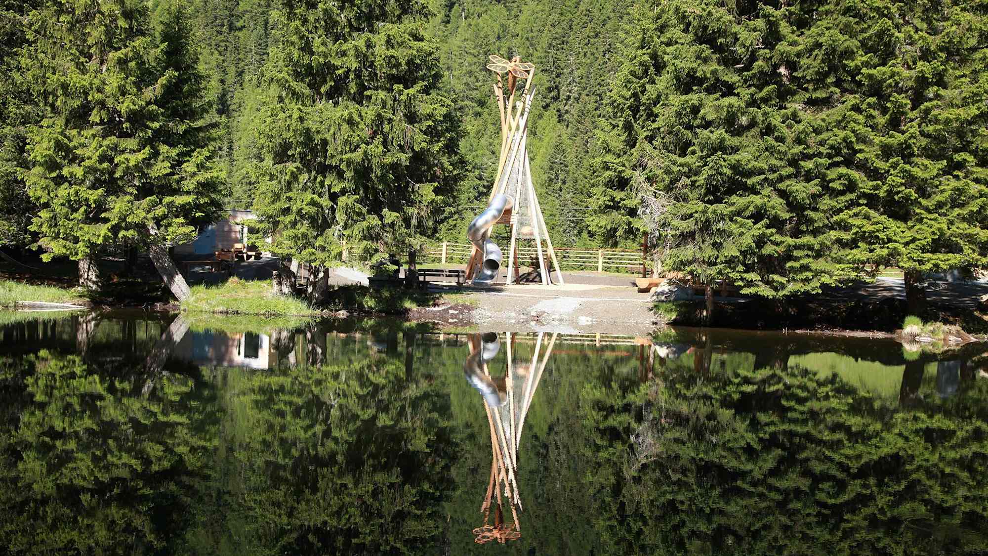 Familienwanderung "Adventure Stage" Schwarzwassersee - Pardatscher See