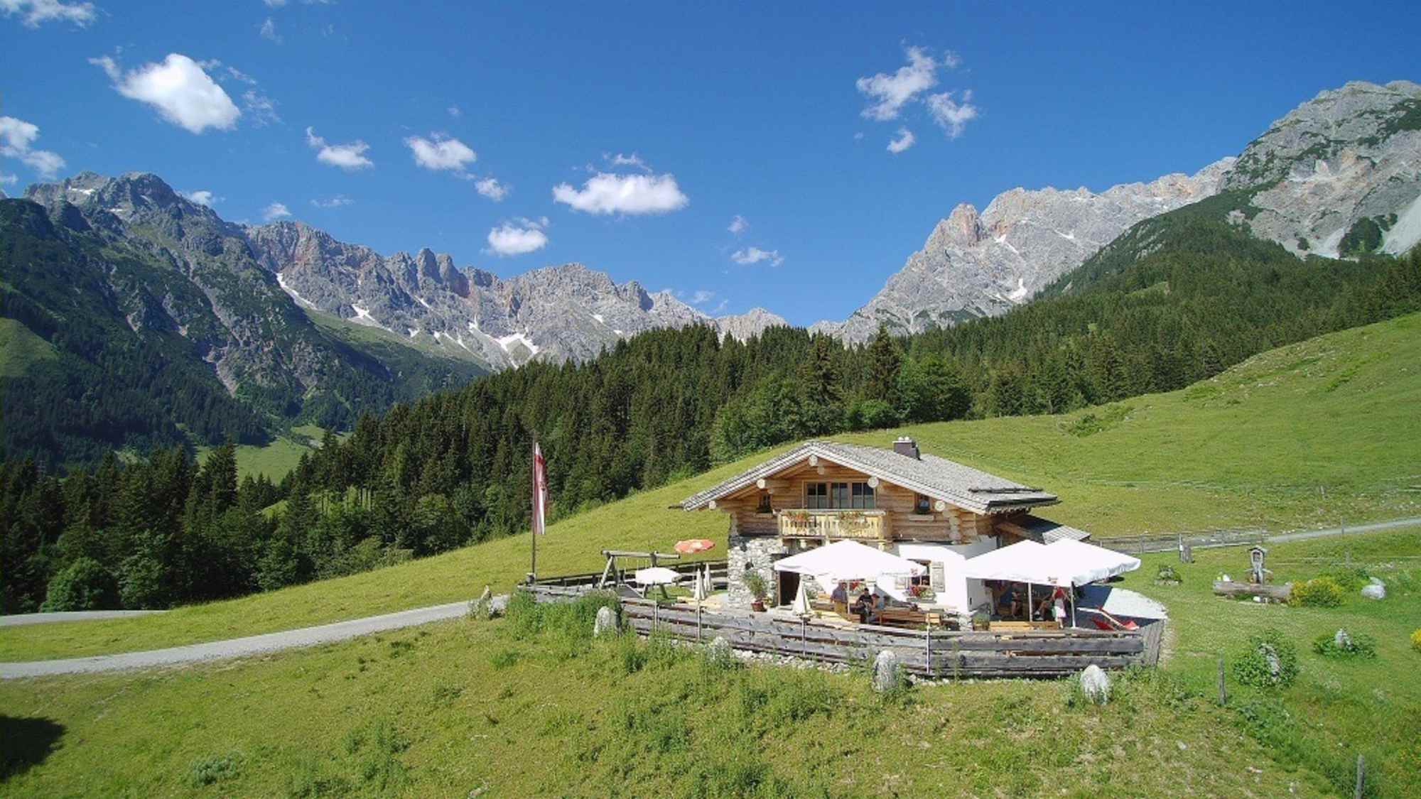 Die Aueralm am Hochkönig