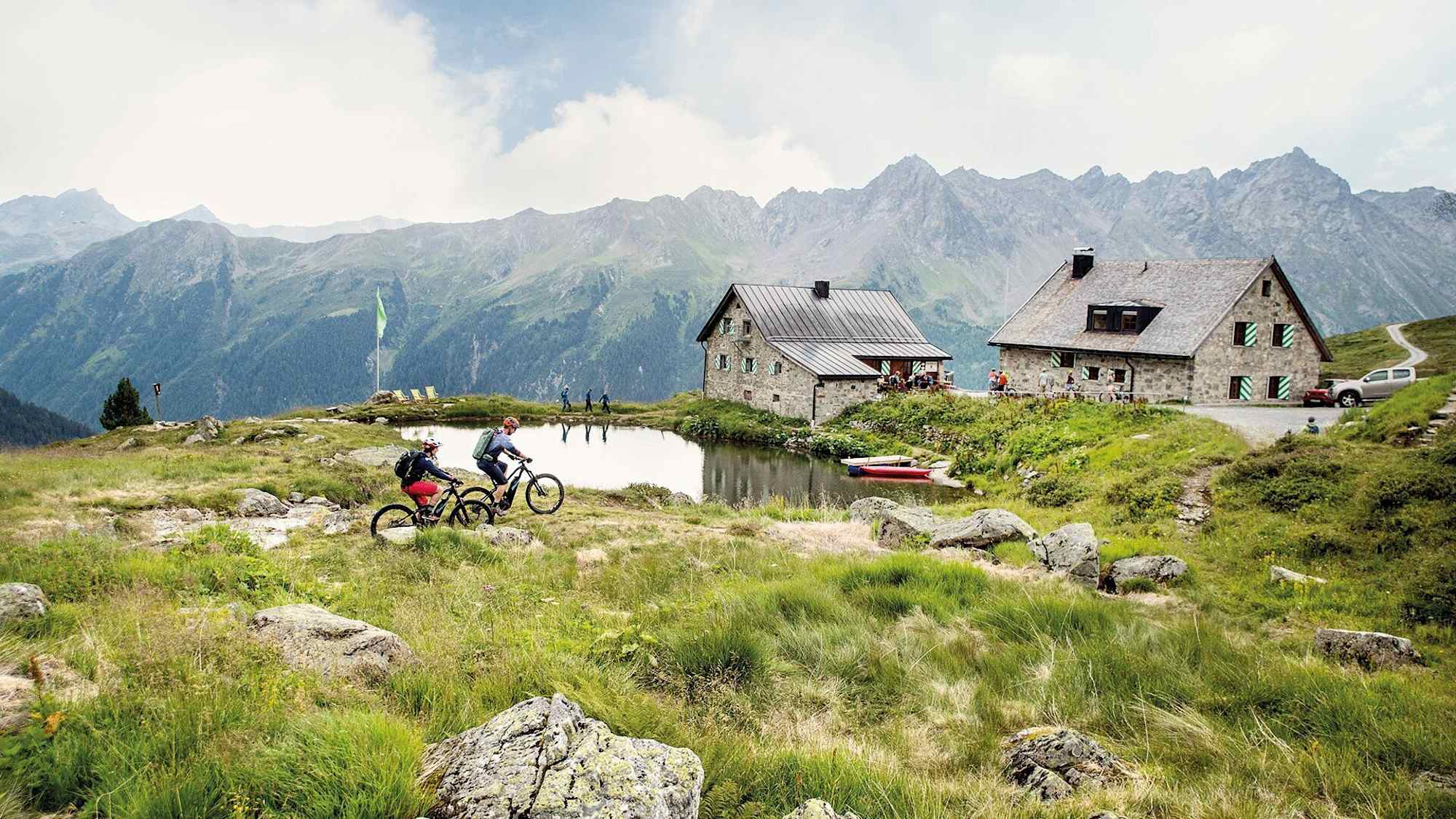 Mountainbike-Tour zur Friedrichshafener Hütte