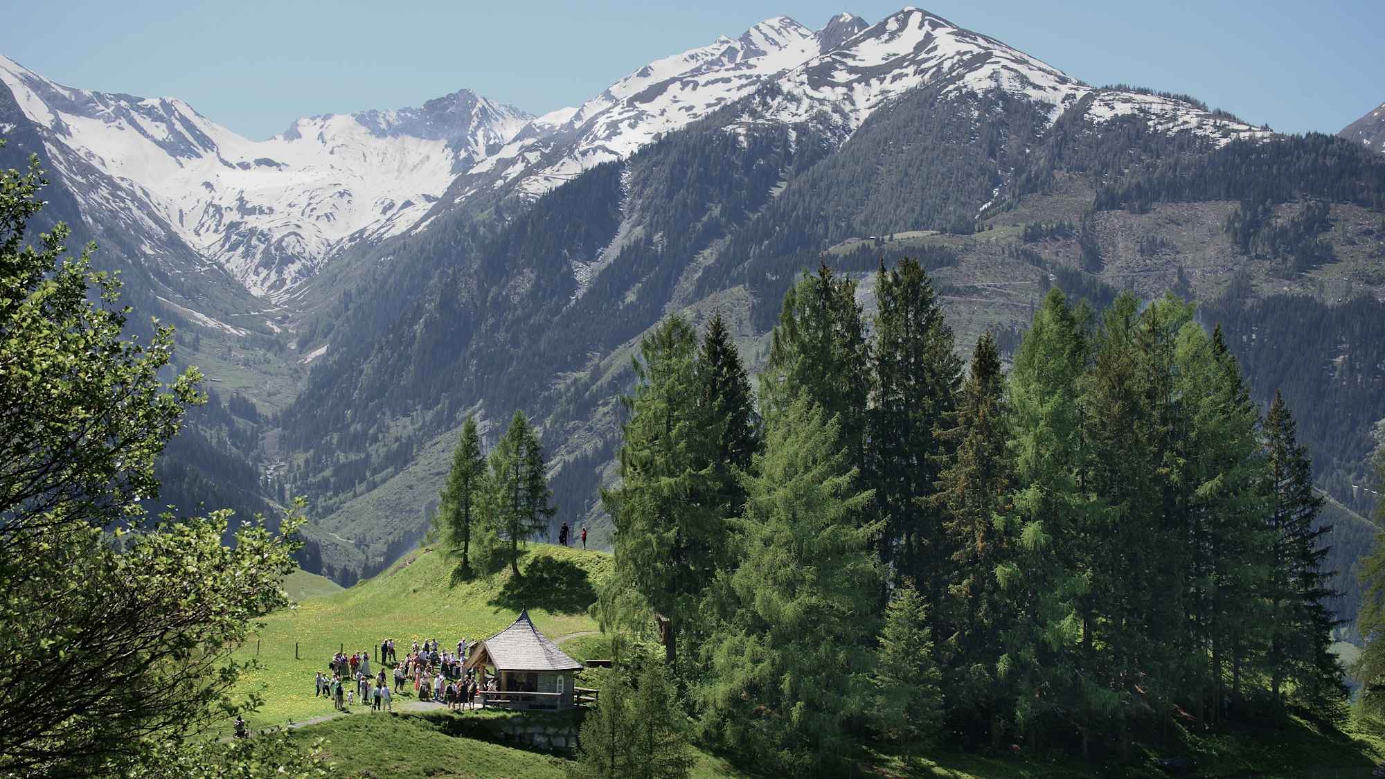 Ausblick über das Naglköpfl ins Dietersbachtal