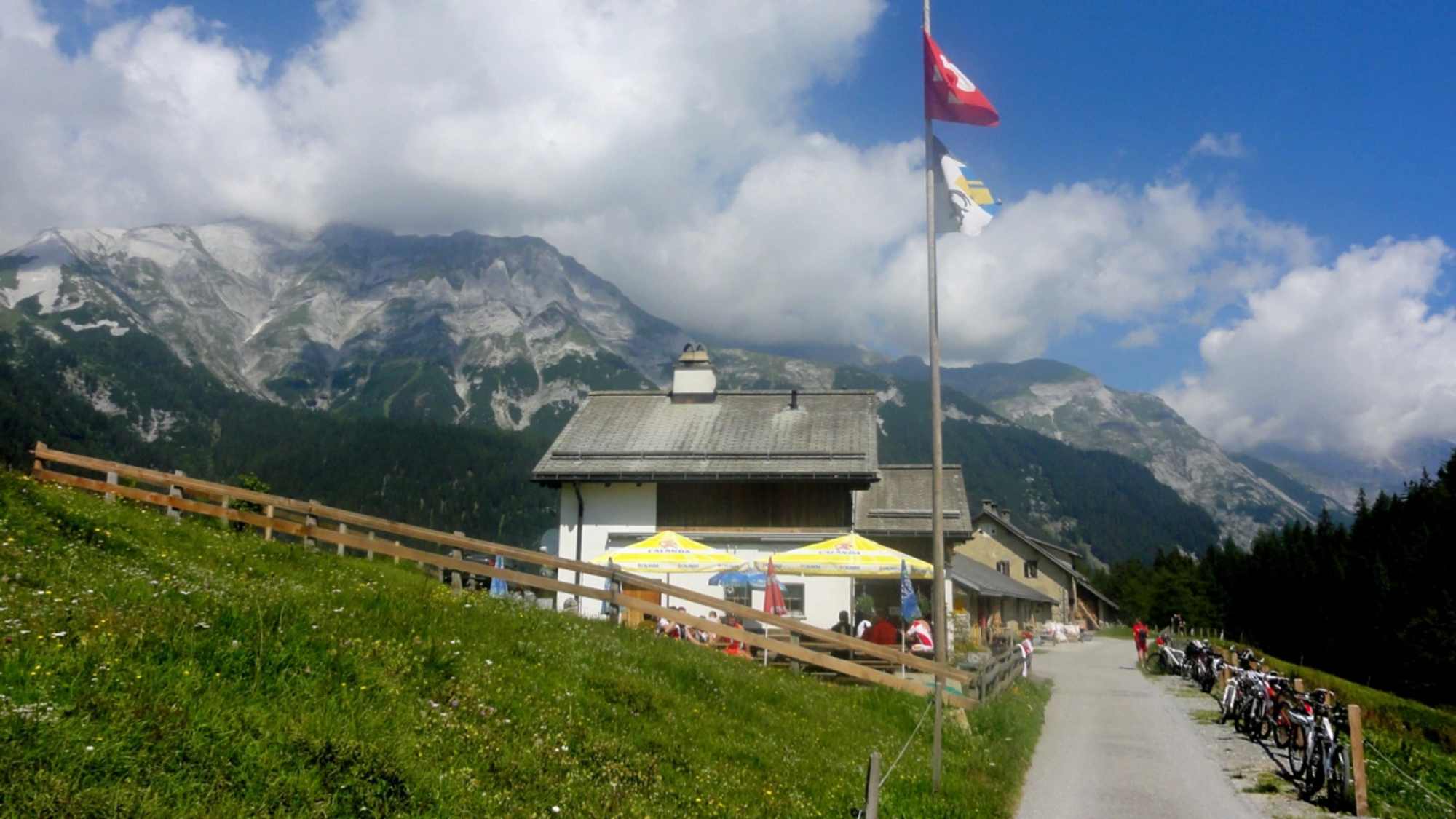 Kunkelspass - hier fährt kaum ein Biker vorbei