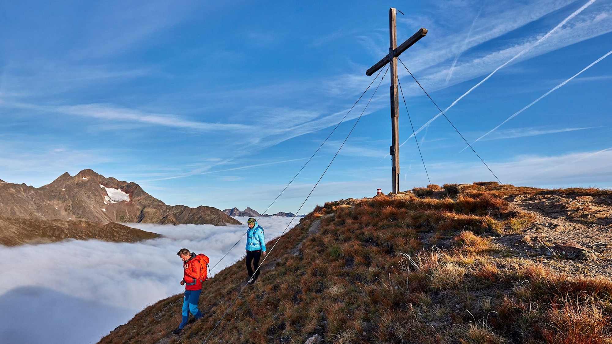 Gipfelkreuz auf der Pezinerspitze