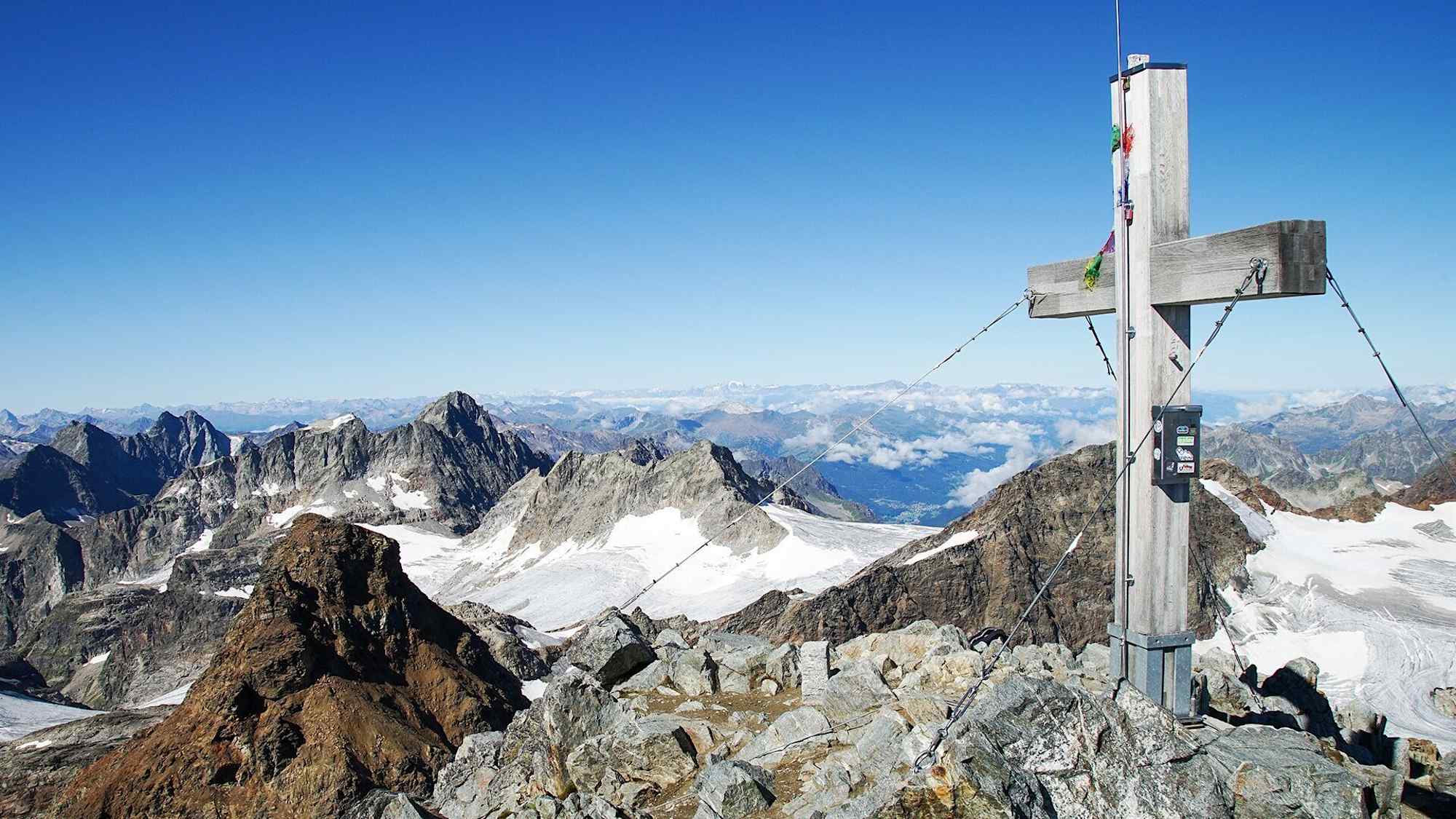 Gipfel des Radsattel