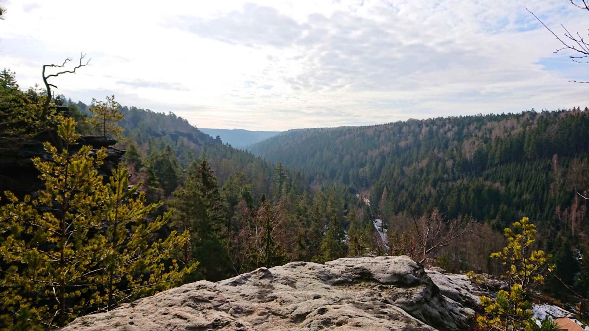 Aussicht vom Großvaterstuhl