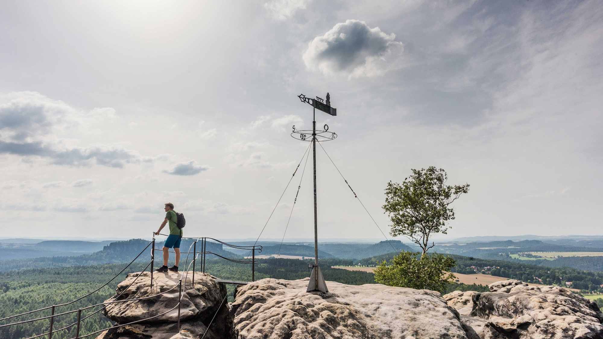 Gohrisch Stein mit Wetterfahrne