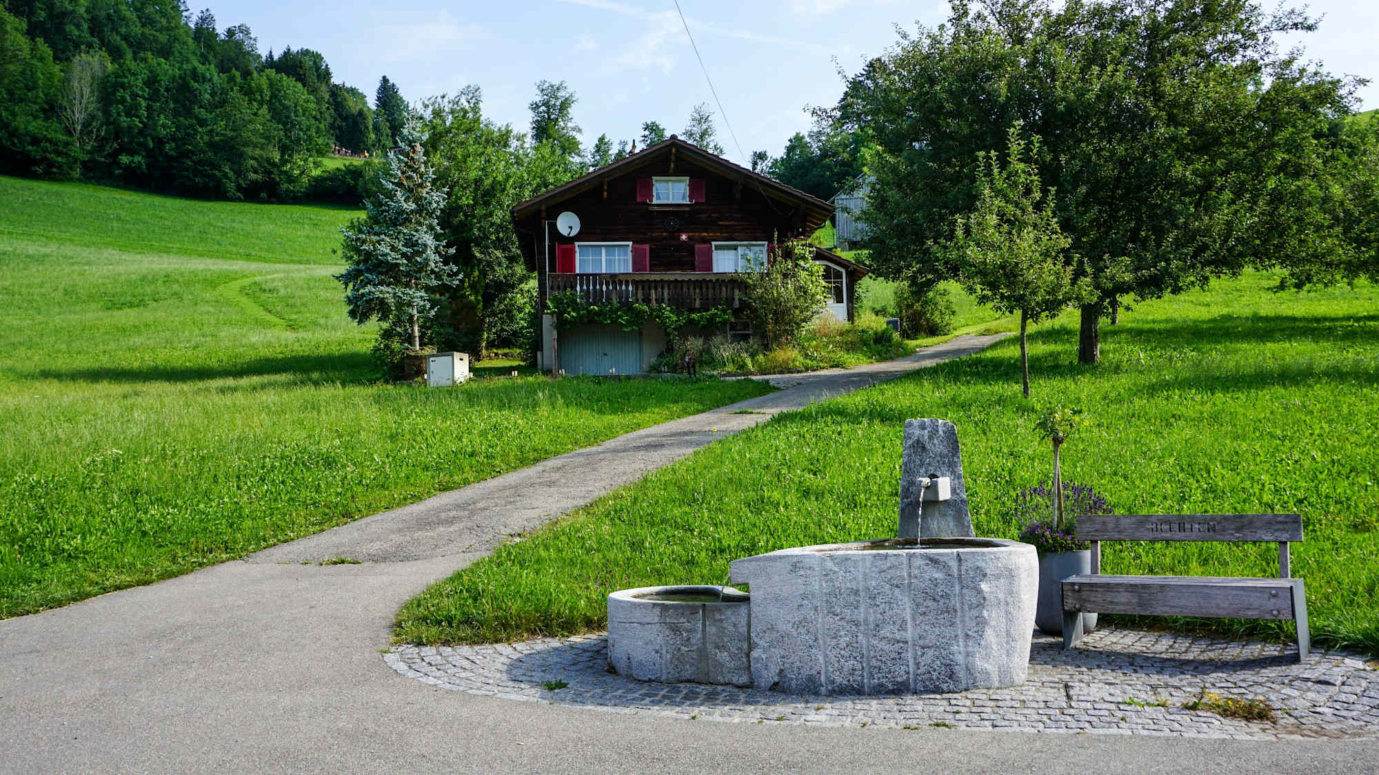 Toggenburger Höhenweg Etappe 6 Brunnen