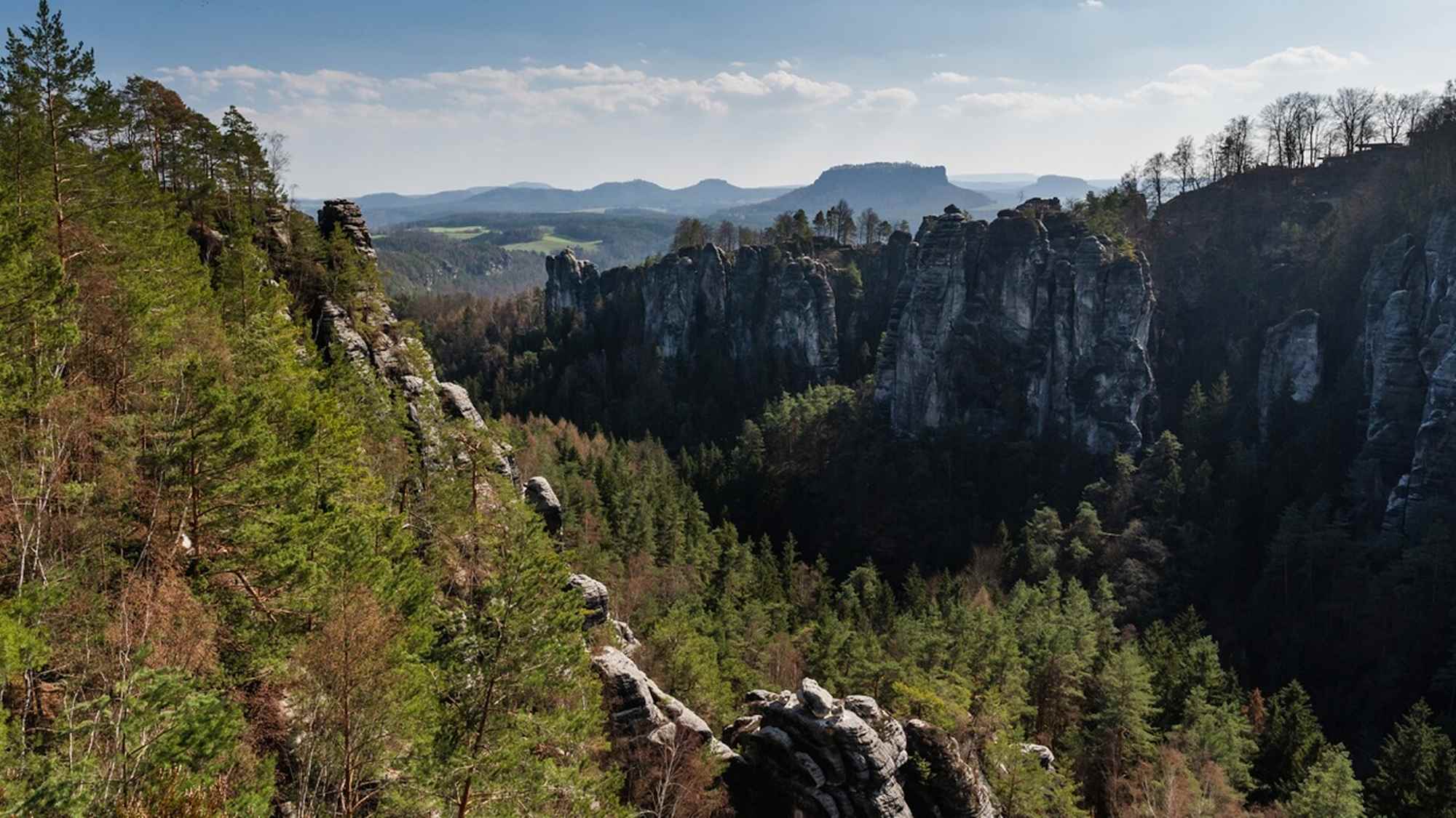Pavillonaussicht Bastei