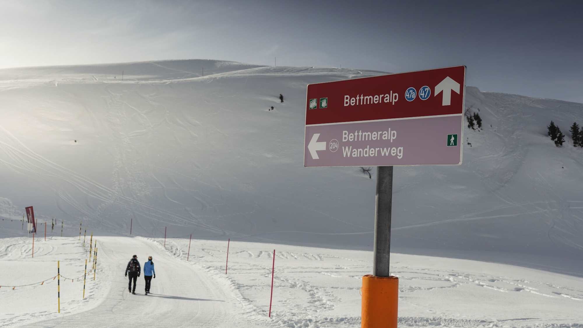 Auf dem Weg zur Bettmeralp