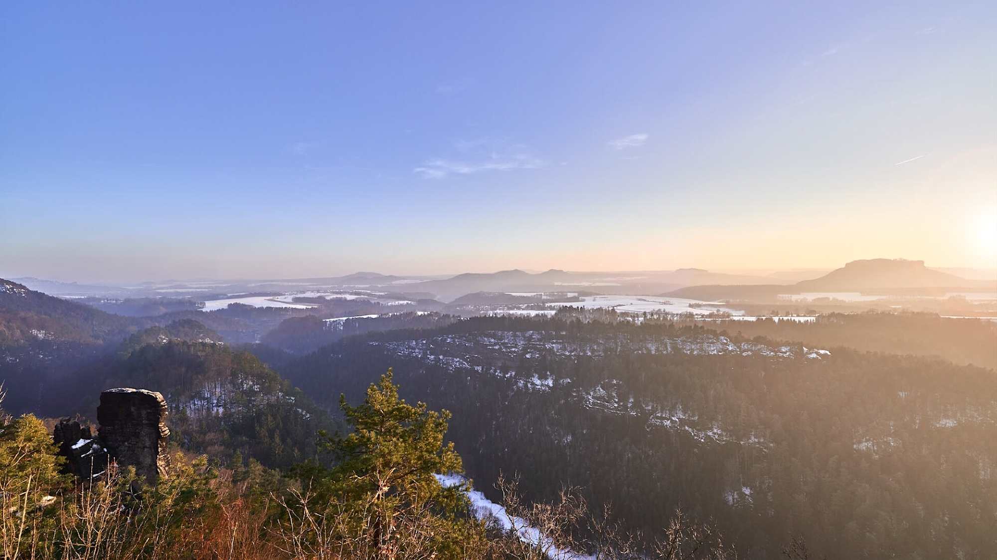 Panoramablick Brandaussicht