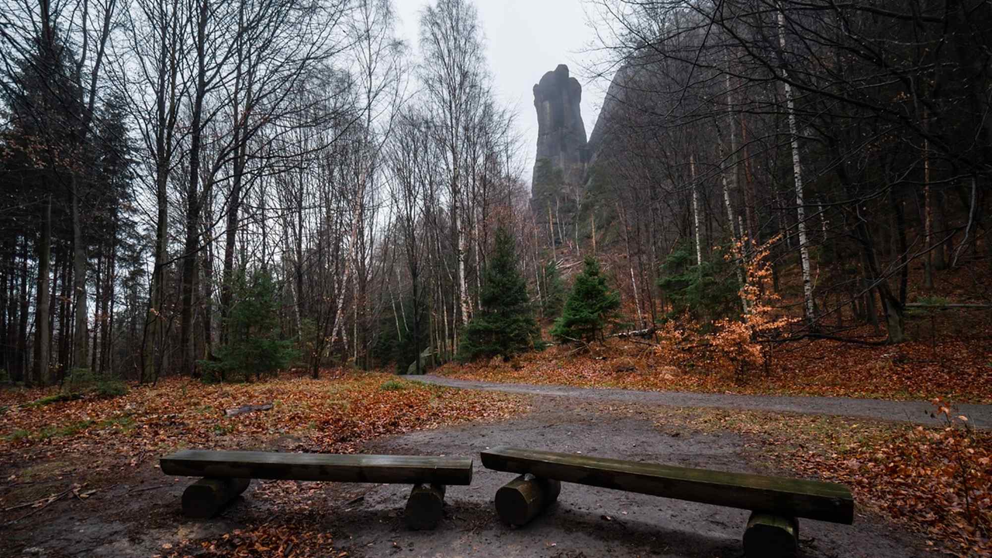 Blick zum Teufelsturm