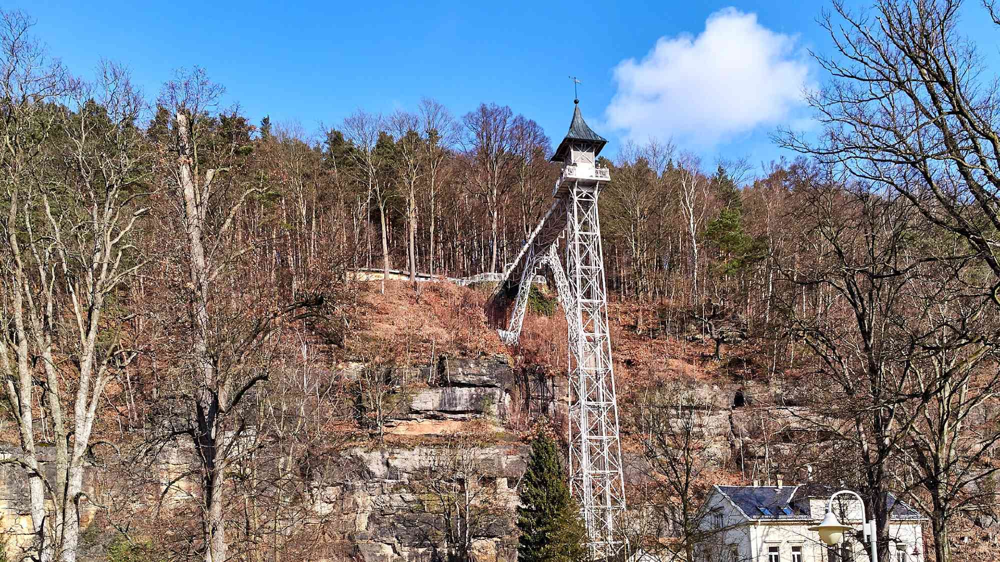 Historischer Personenaufzug Bad Schandau