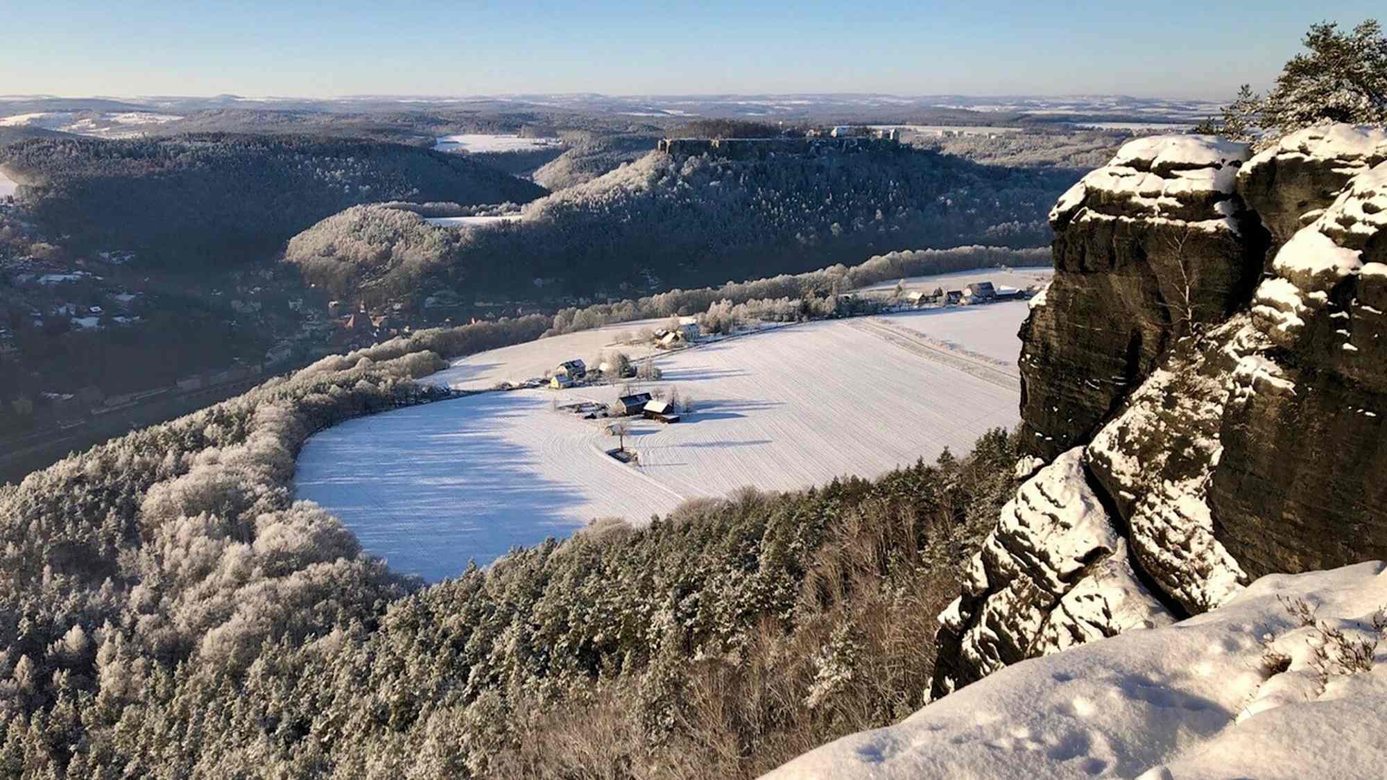 Ausblick vom Lilienstein
