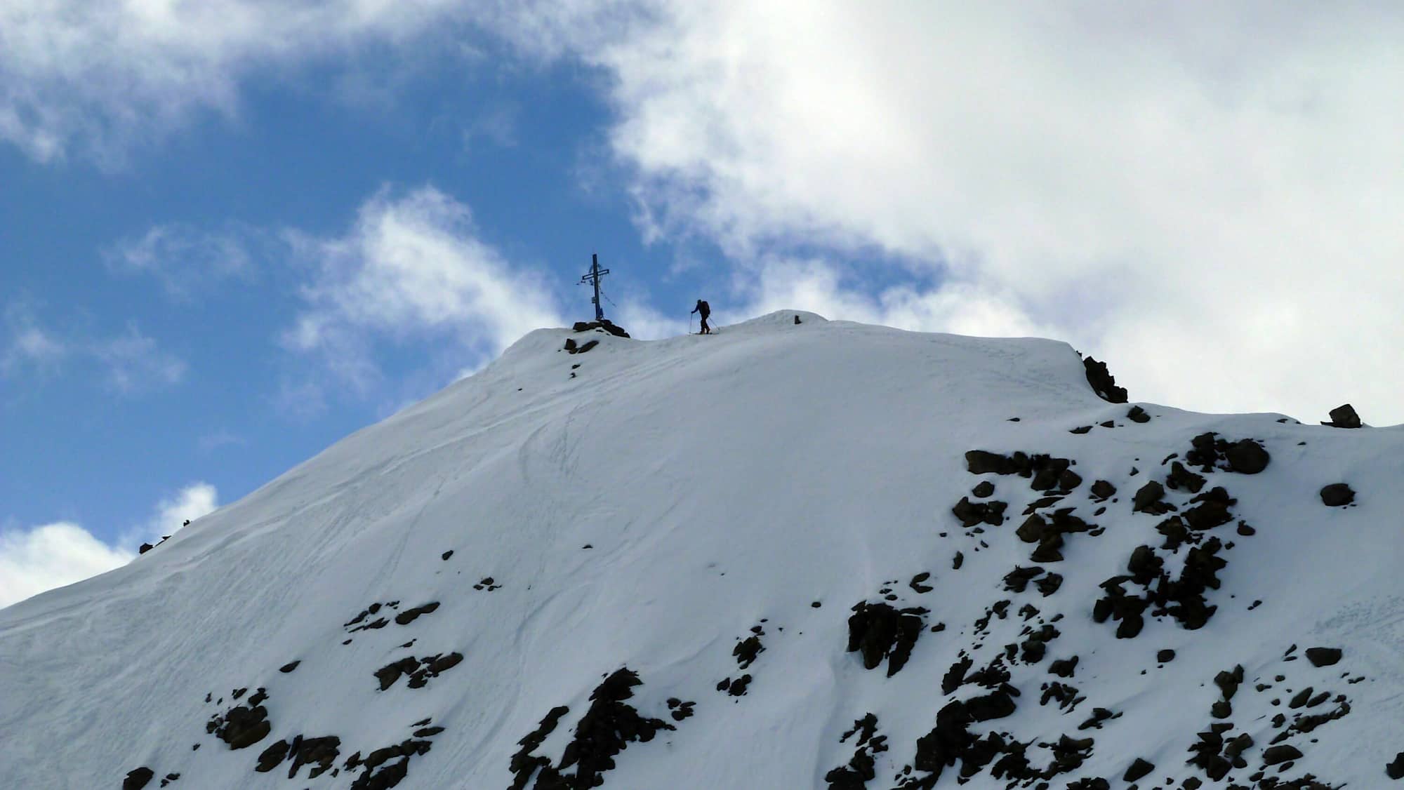 Blich auf den Gipel des Zwieselbacher Rosskogel