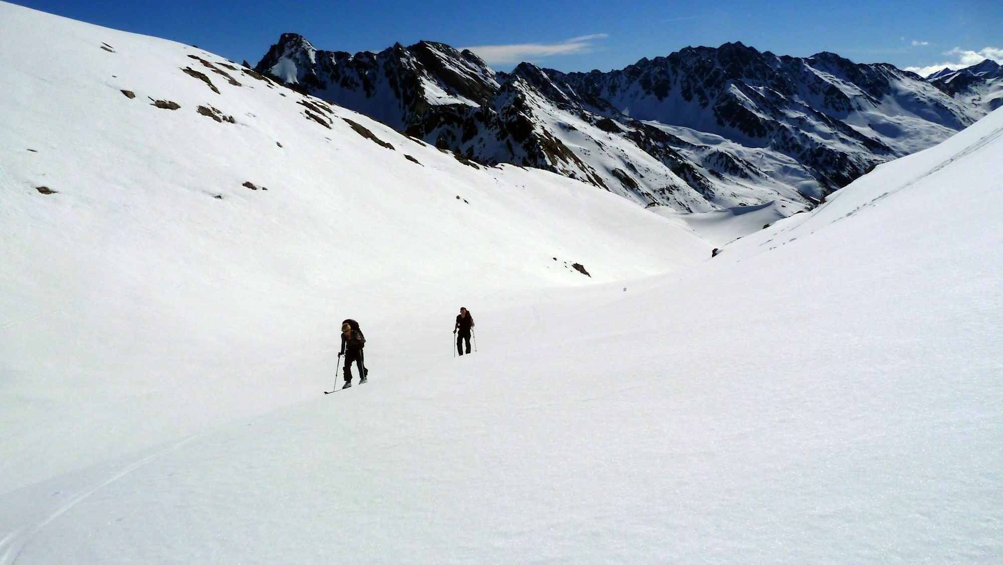Im Aufstieg zum Hochreichkopf