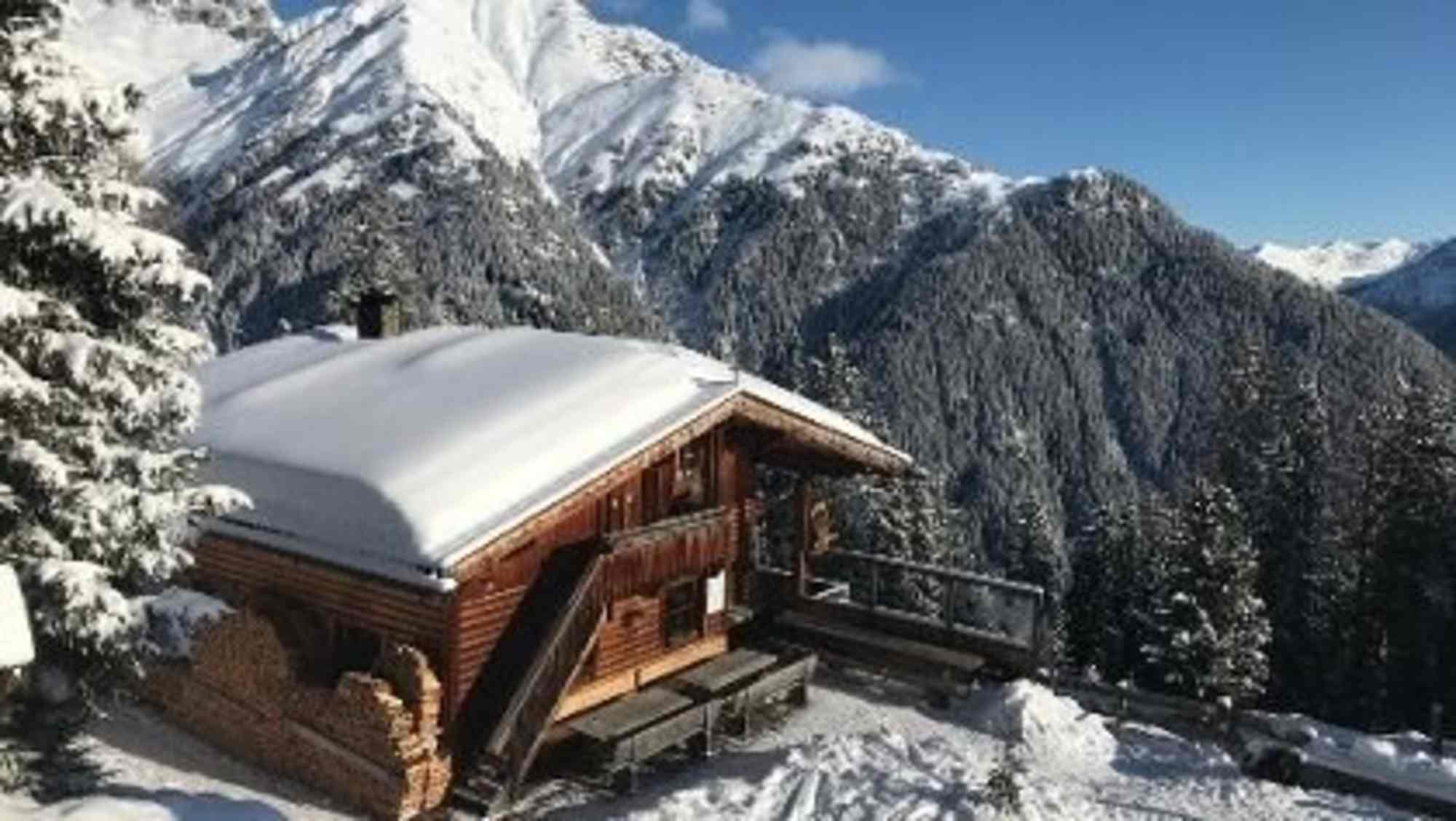 Die urige Brandstattalm im Stubaital
