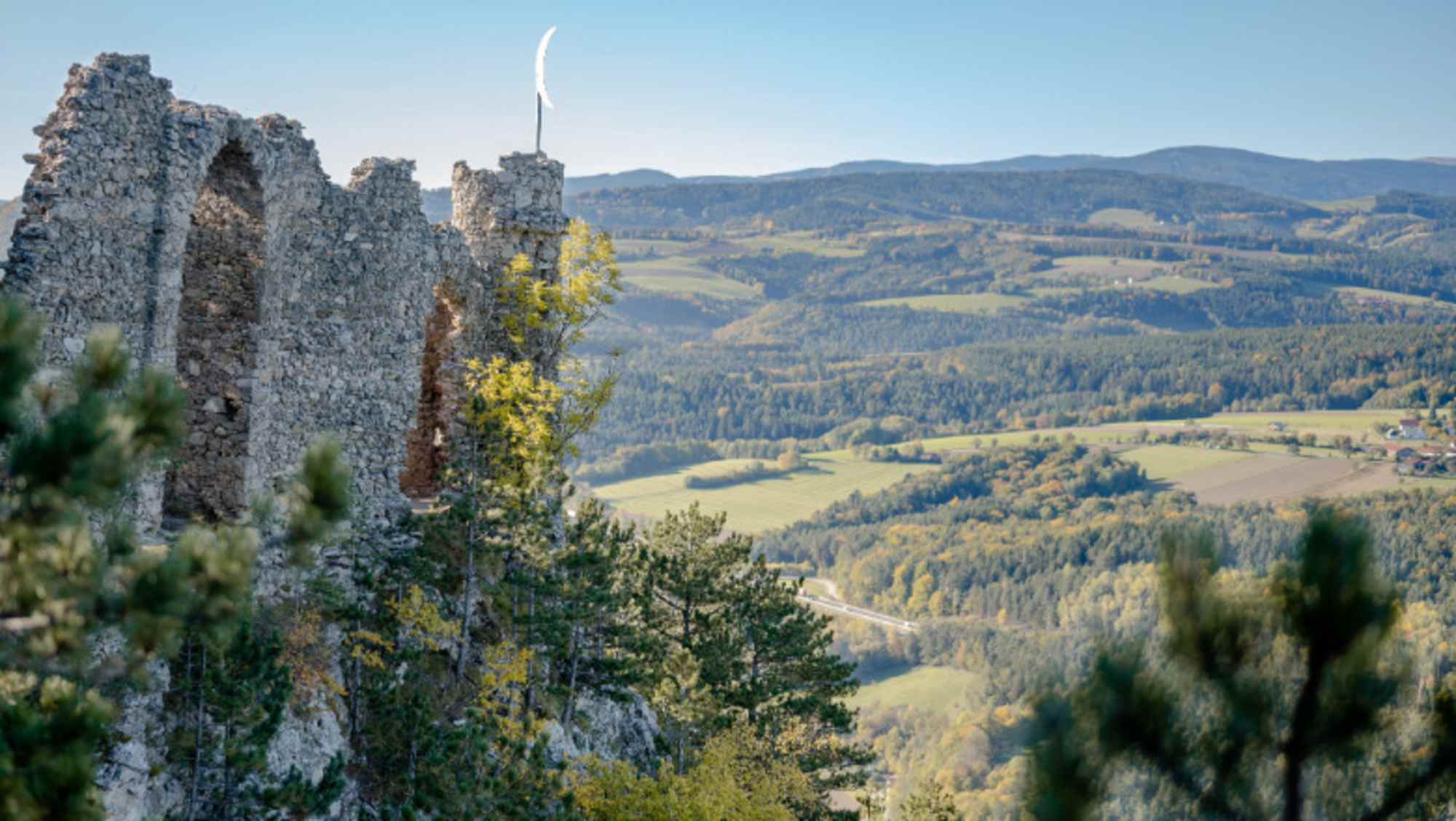 Ausblick vom Türkensturz