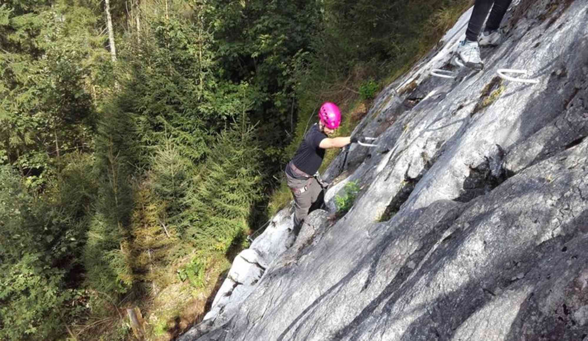 Querung am Brunnbachsteig