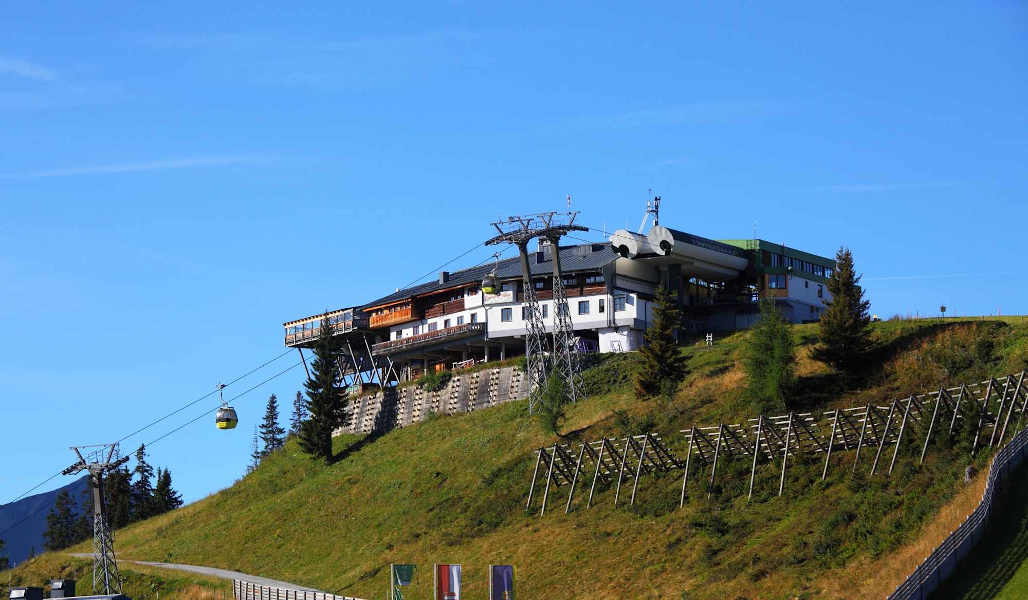 Laireiteralm direkt an der Bergstation Panoramabahn