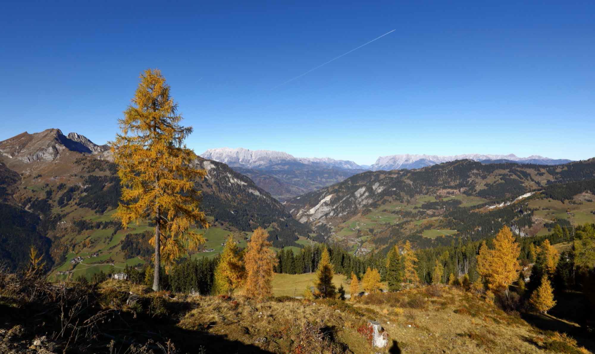 Panorama im Herbst