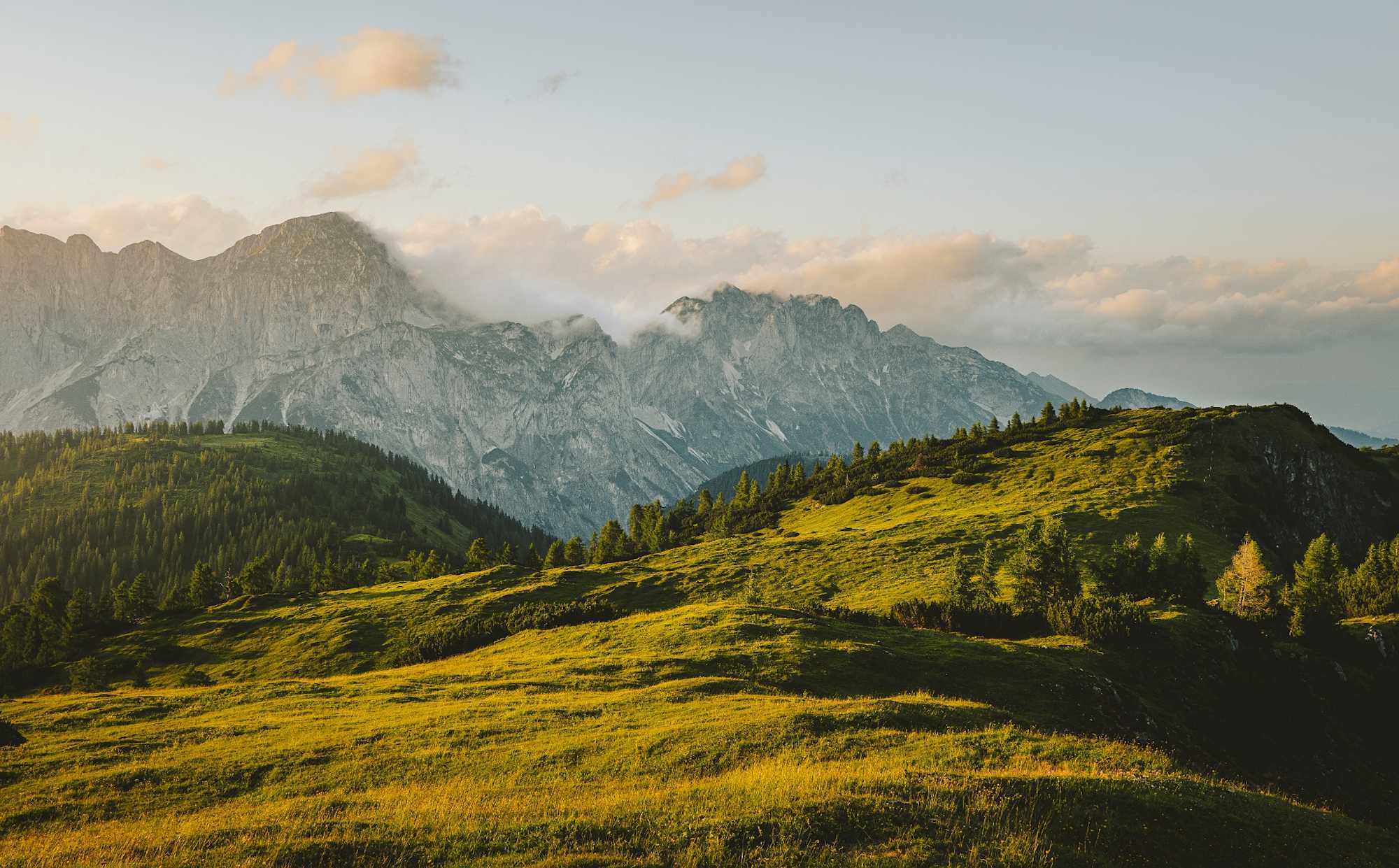 Blick auf das Tennengebirge
