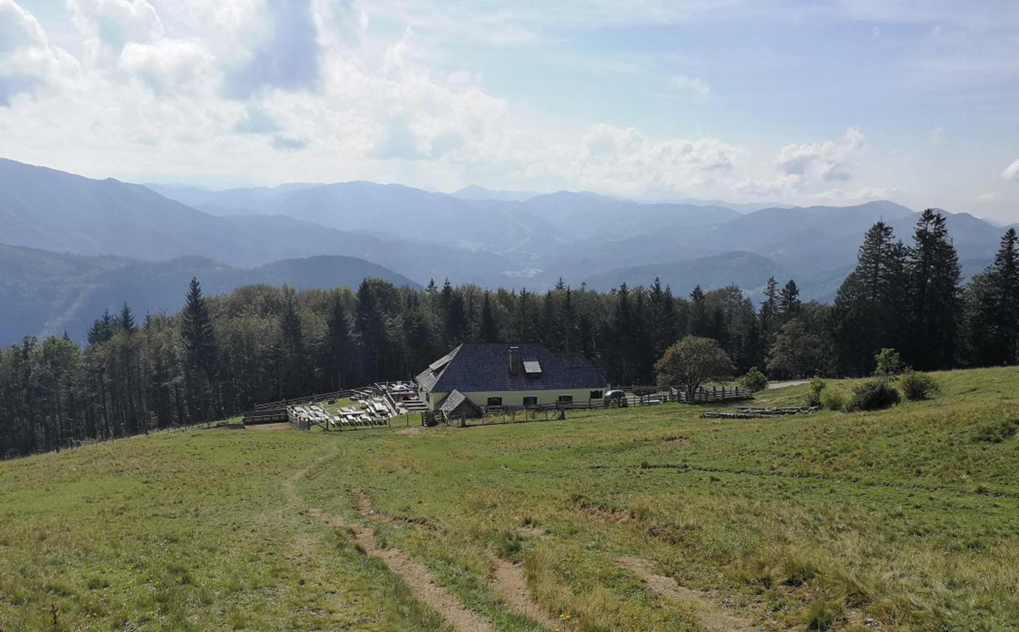 Aussicht von der Klosteralm