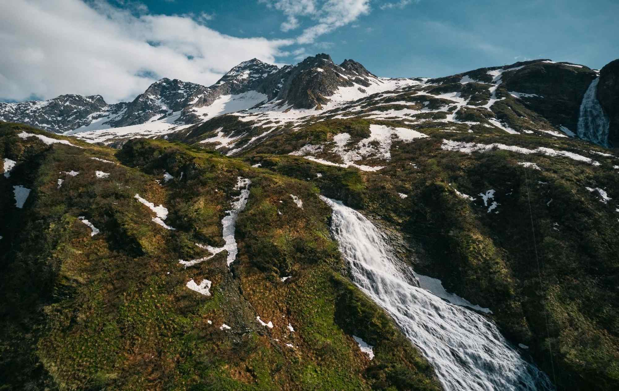 Schleierwasserfall im Felbertal