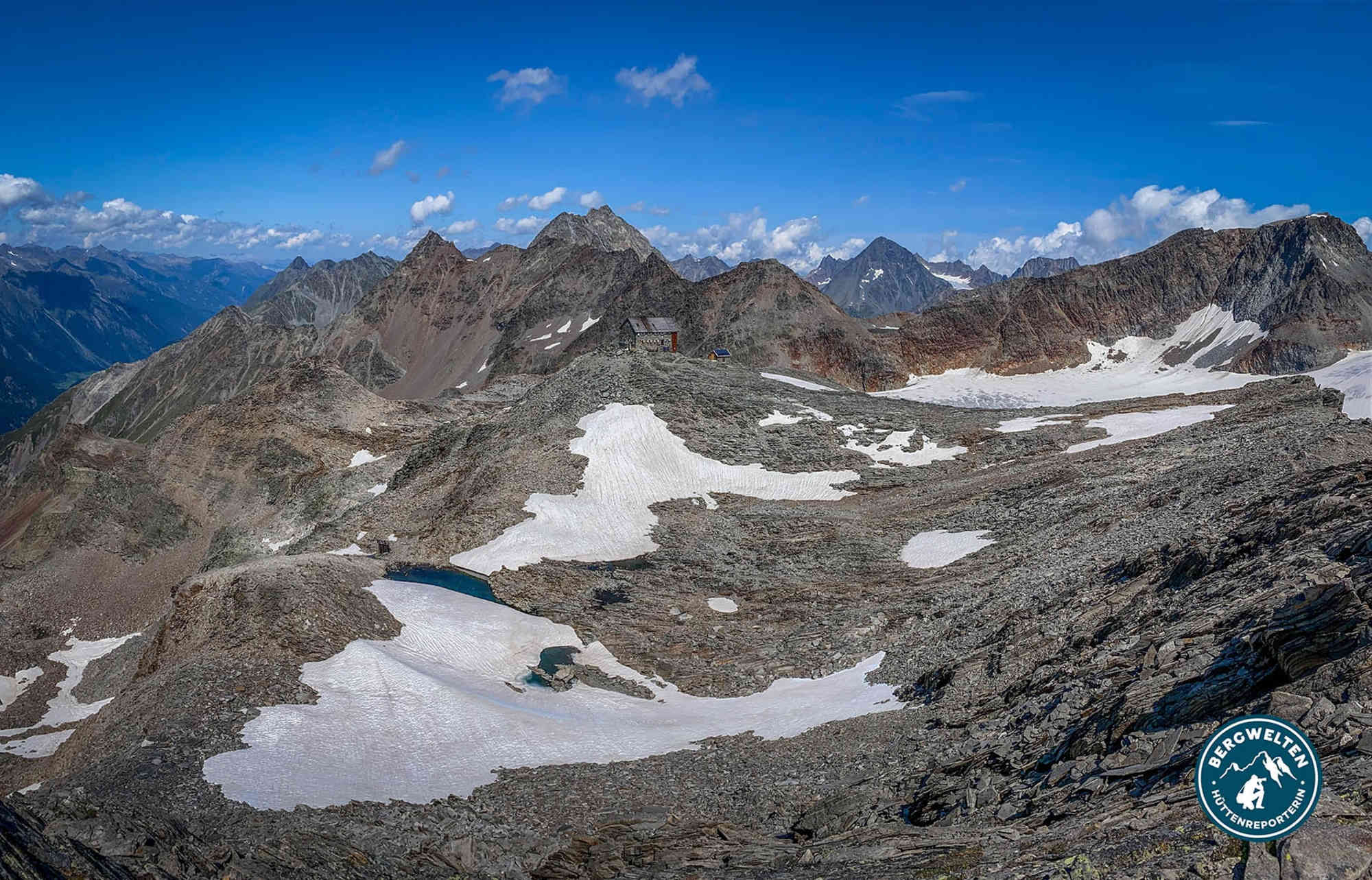 Die Hochstubaihütte ist die dritt-höchst gelegene Hütte Österreichs.