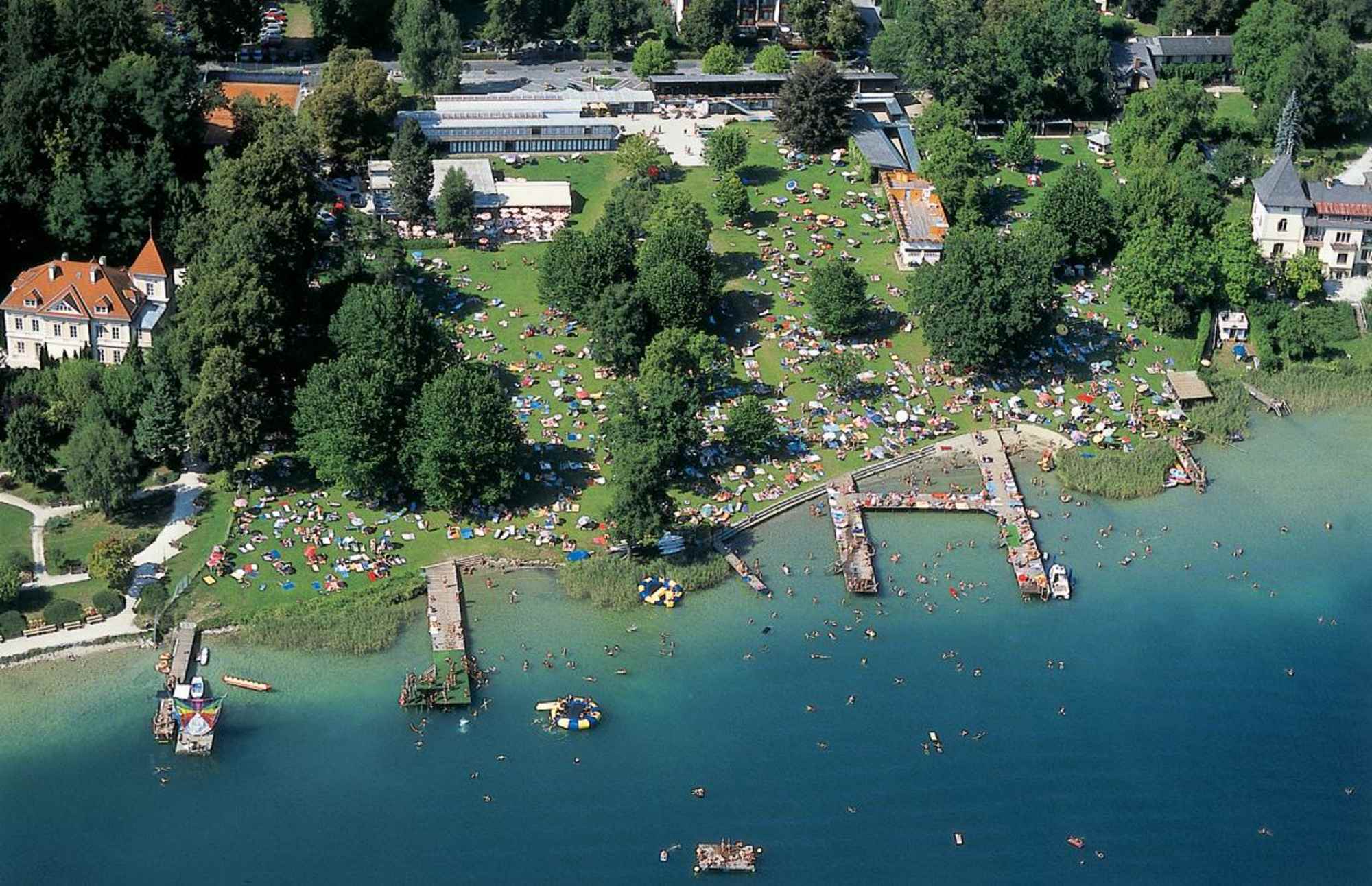 Das Parkbad in Krumpendorf