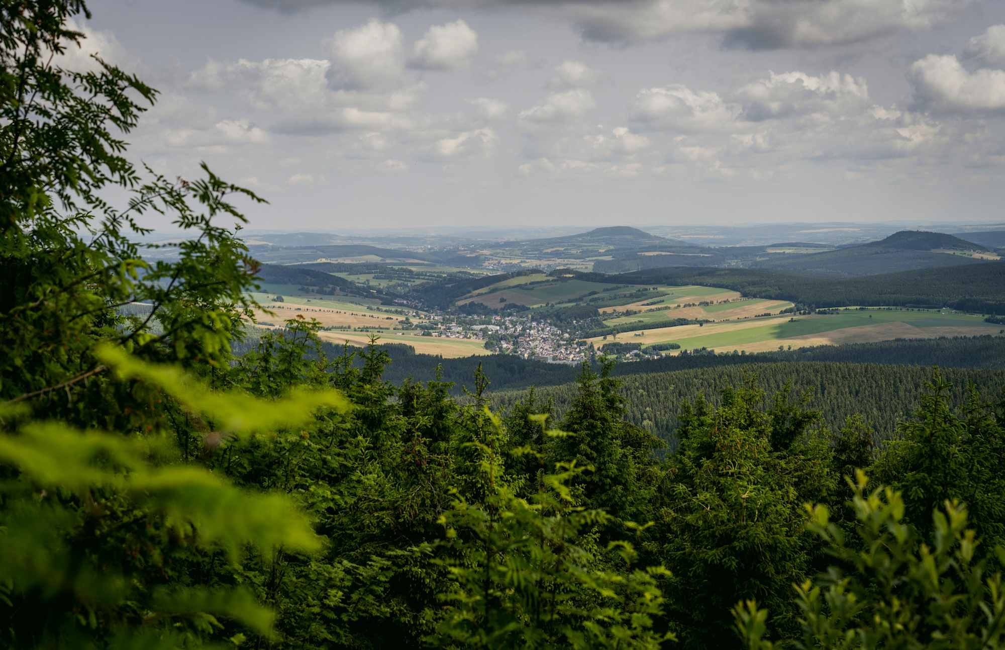 Blick vom Amtsfelsen