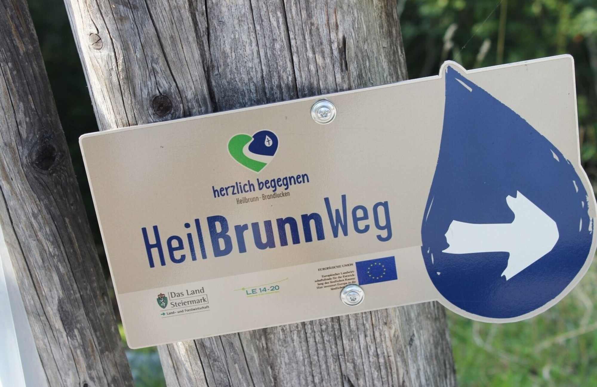 Markierung Heilbrunnweg