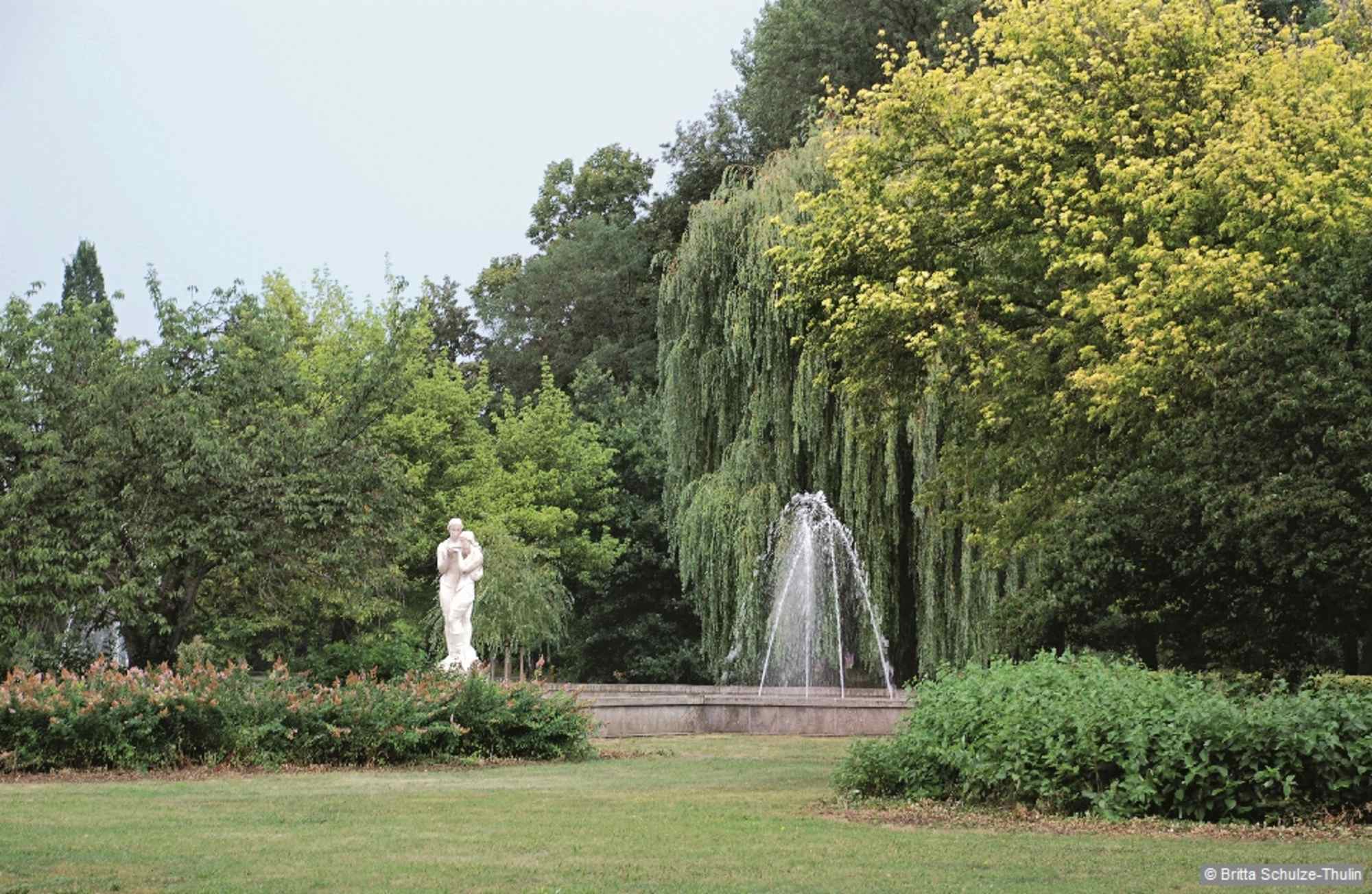 Brunnen im Stadtpark.
