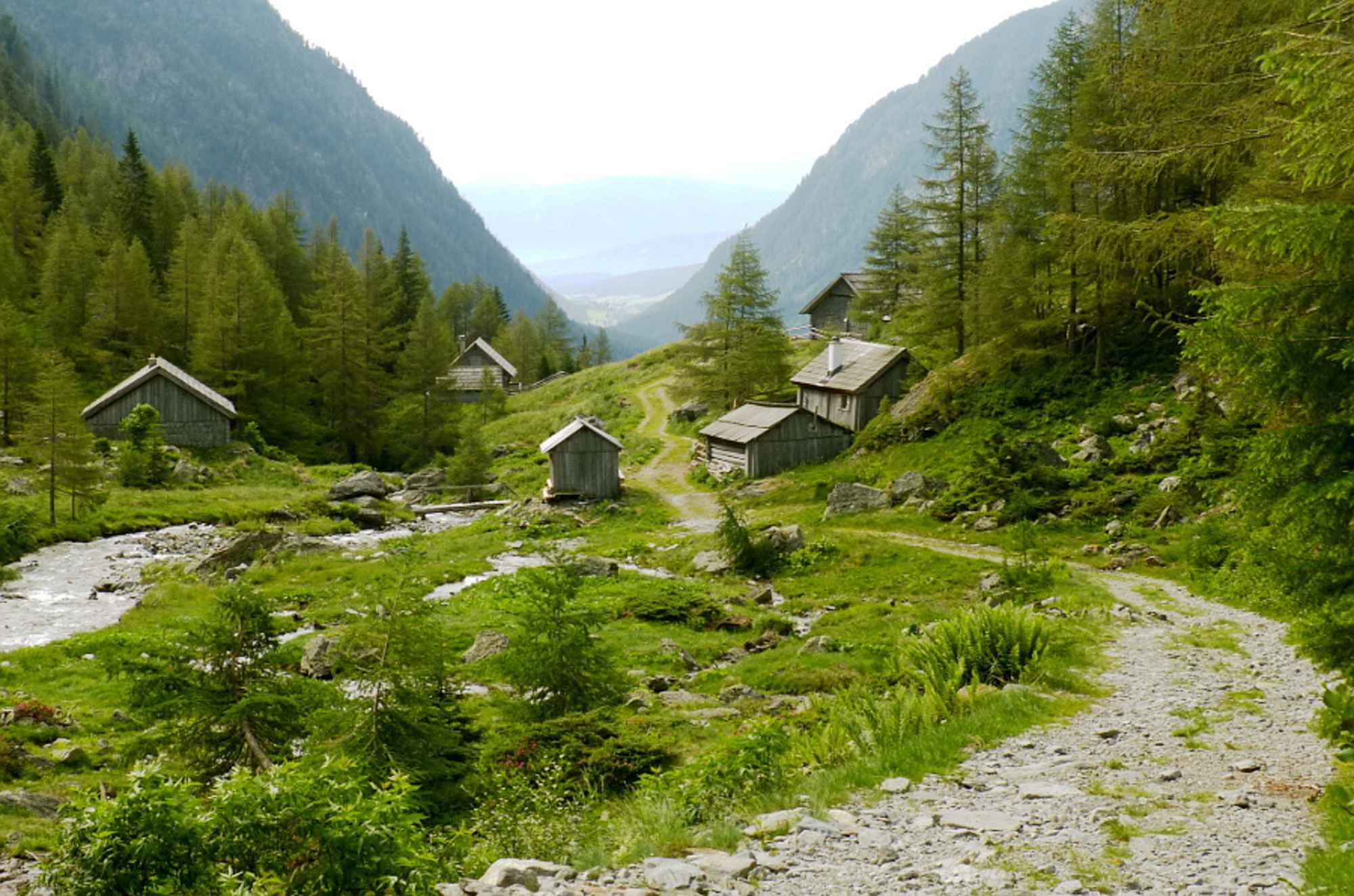 Am Weg zur Landawirseehütte