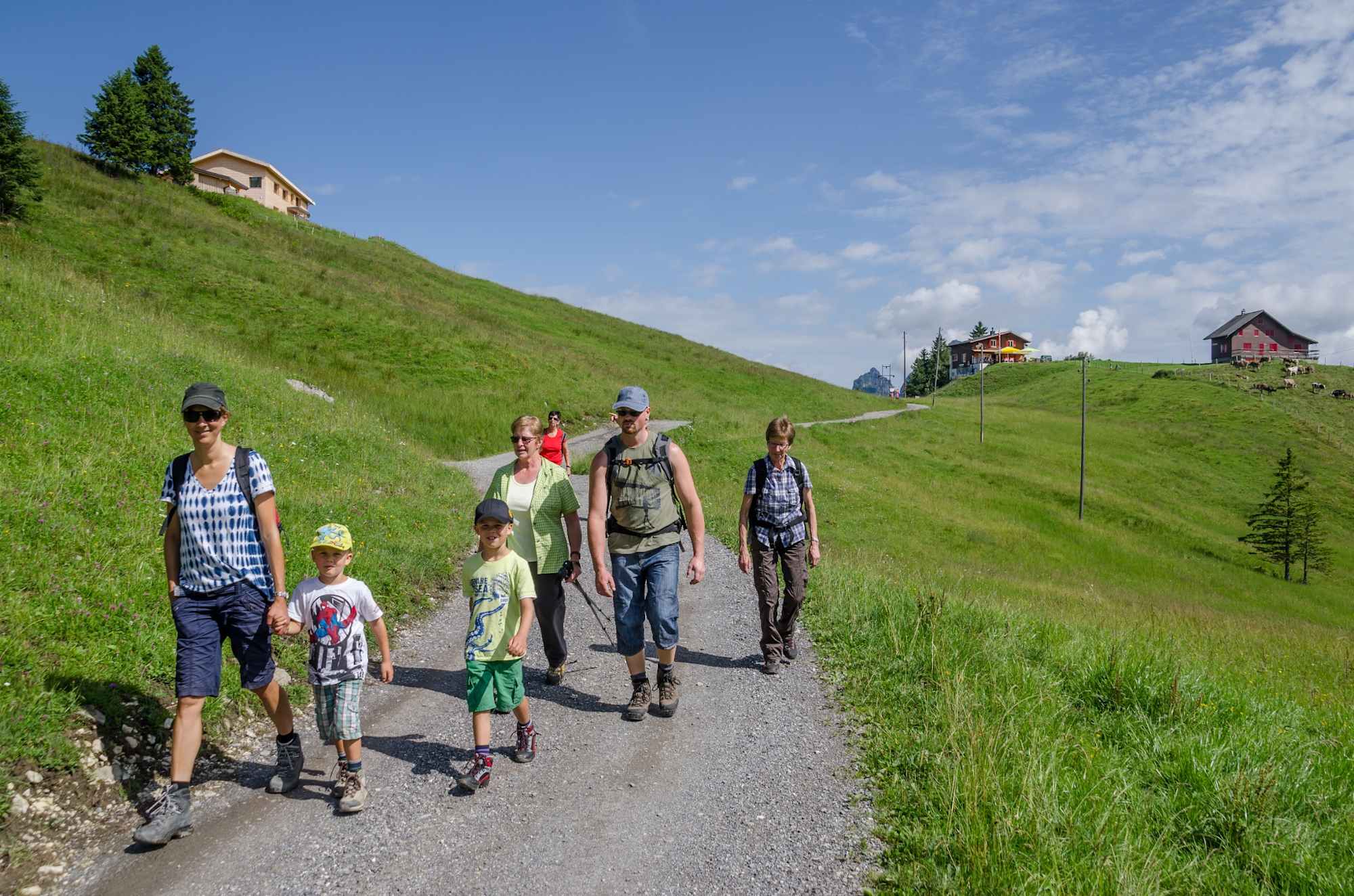 Für Kinder ist die Wanderung sehr lang