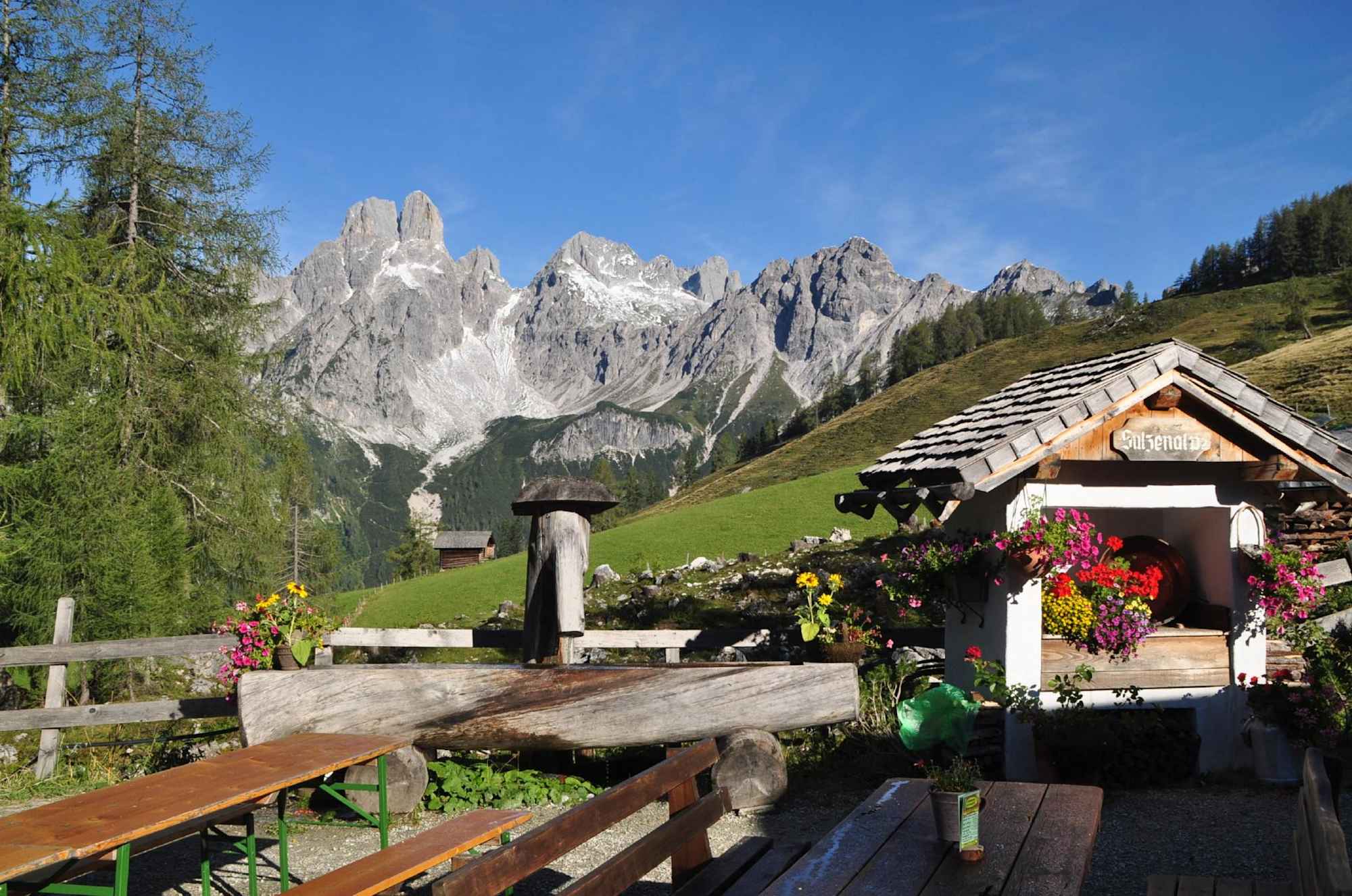 Traumhafter Blick zur Bischofsmütze