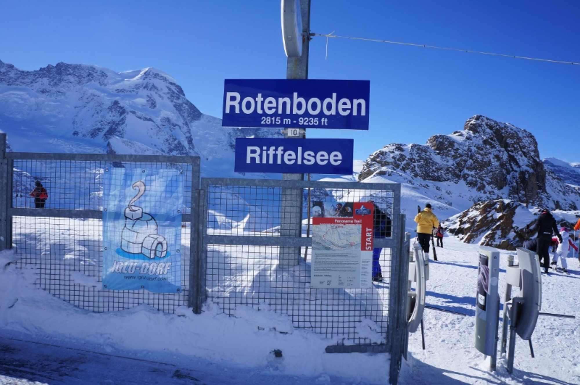 Ausgangspunkt auf Rotenboden 