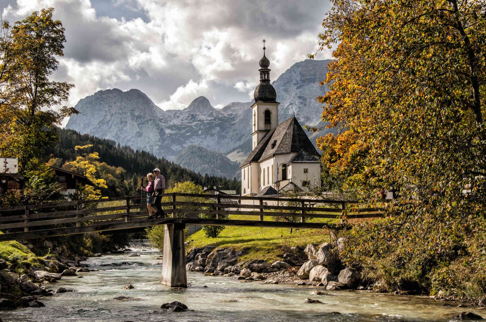 Besonders idyllisch: das Bergsteigerdorf Ramsau