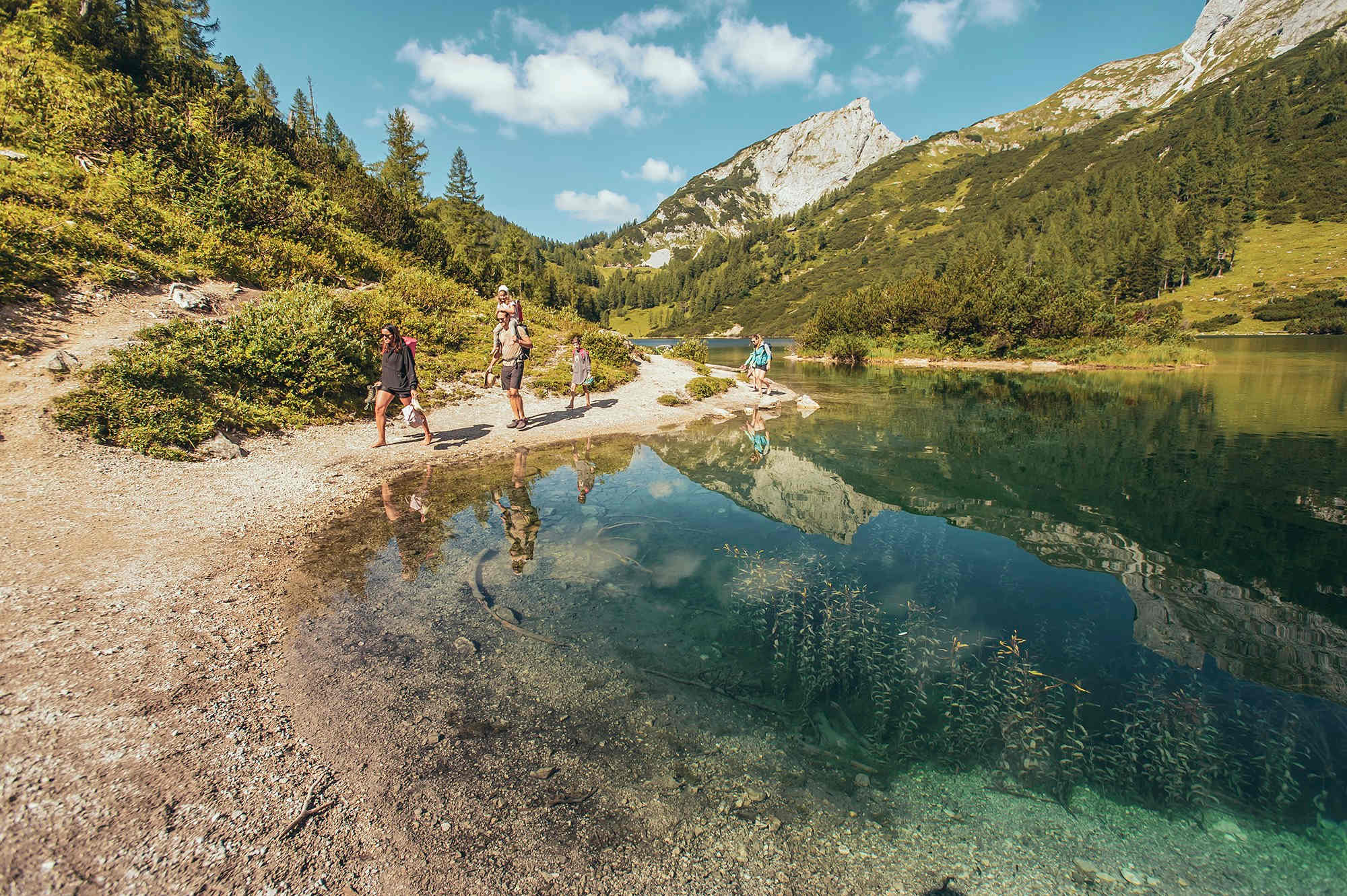 Der Steirersee auf der Tauplitzalm