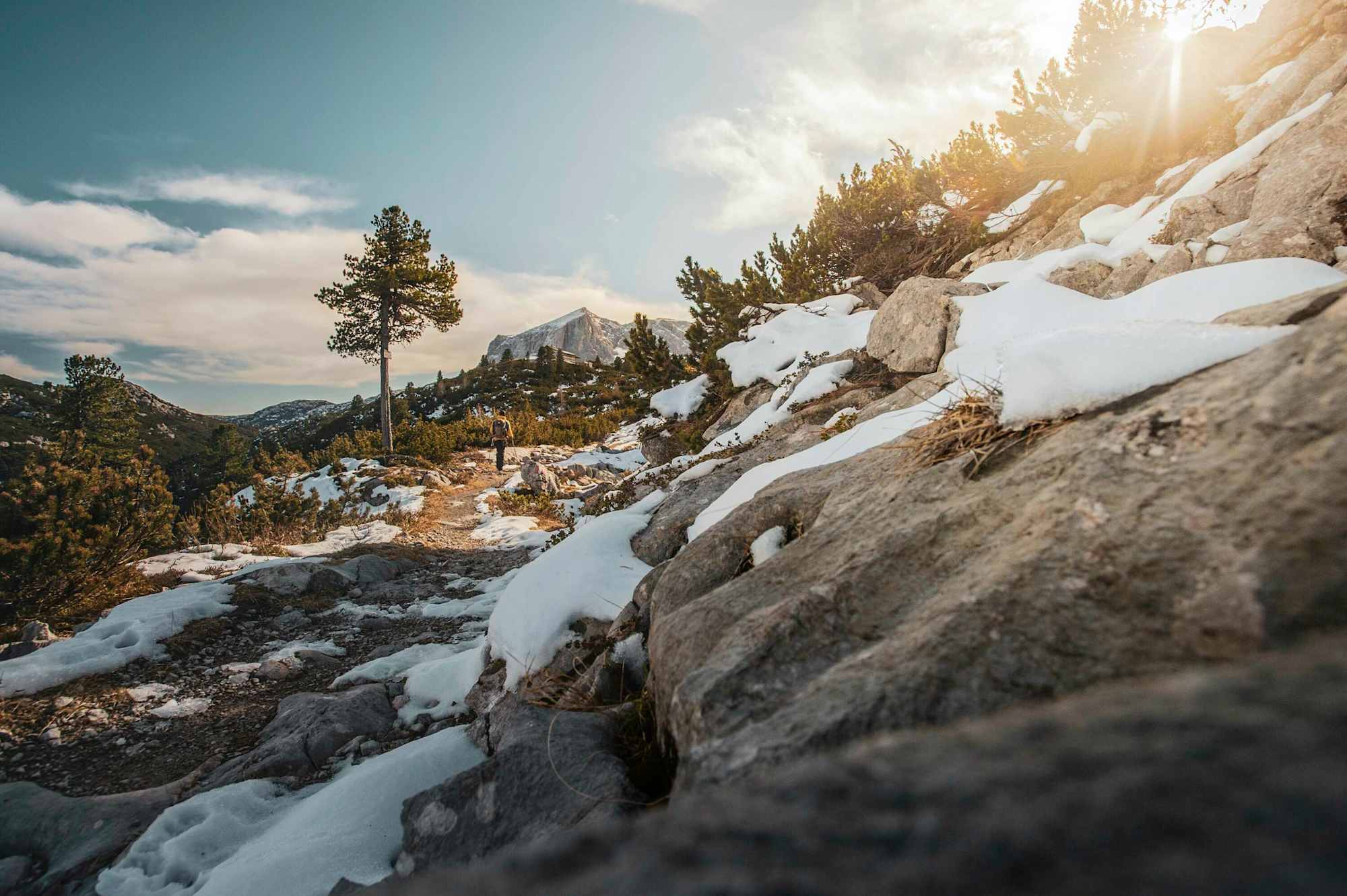 Im Reich des Hirlatz beim Wiesberghaus am Dachstein