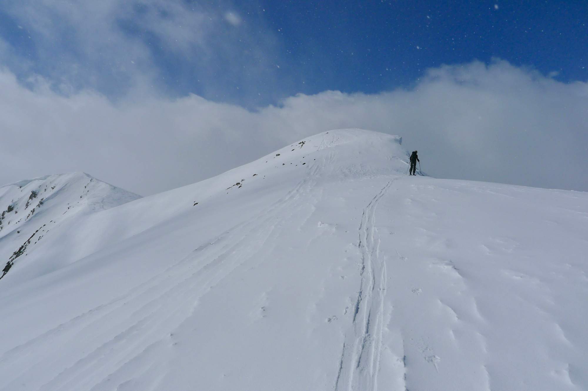 Piz Chalchagn - Die letzten Meter zum Gipfel