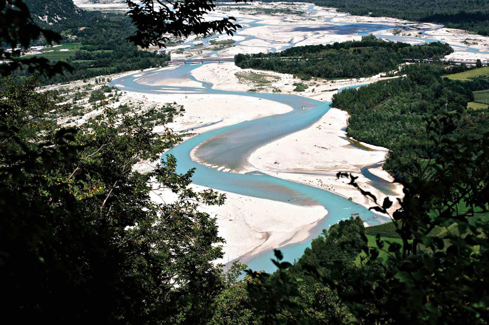 Ausblick auf den Tagliamento
