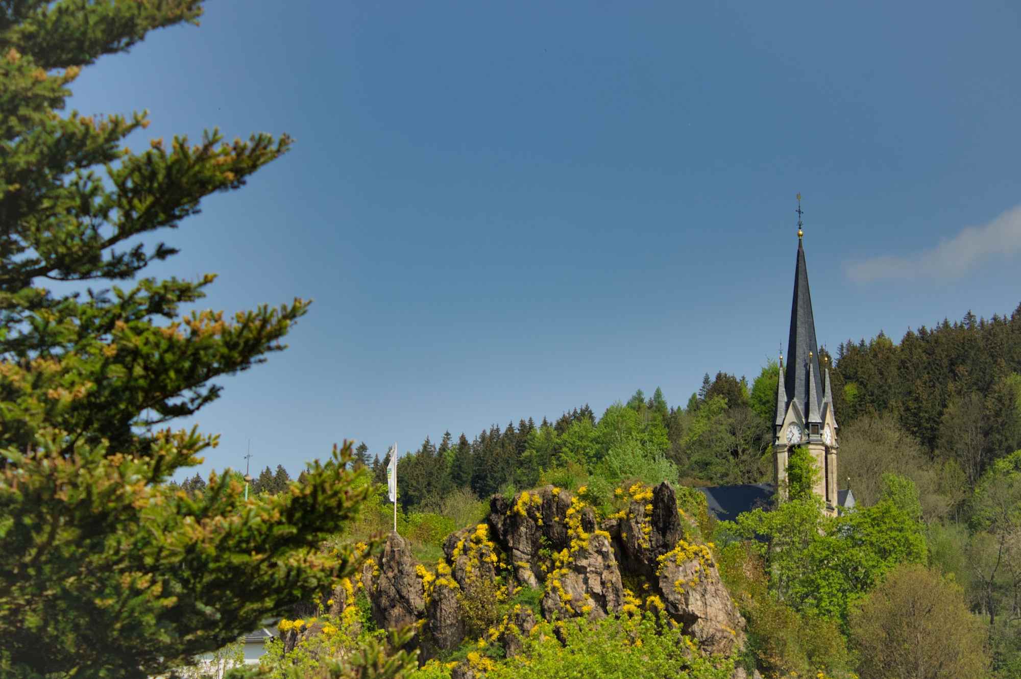 Kirche in Rechenberg-Bienenmühle