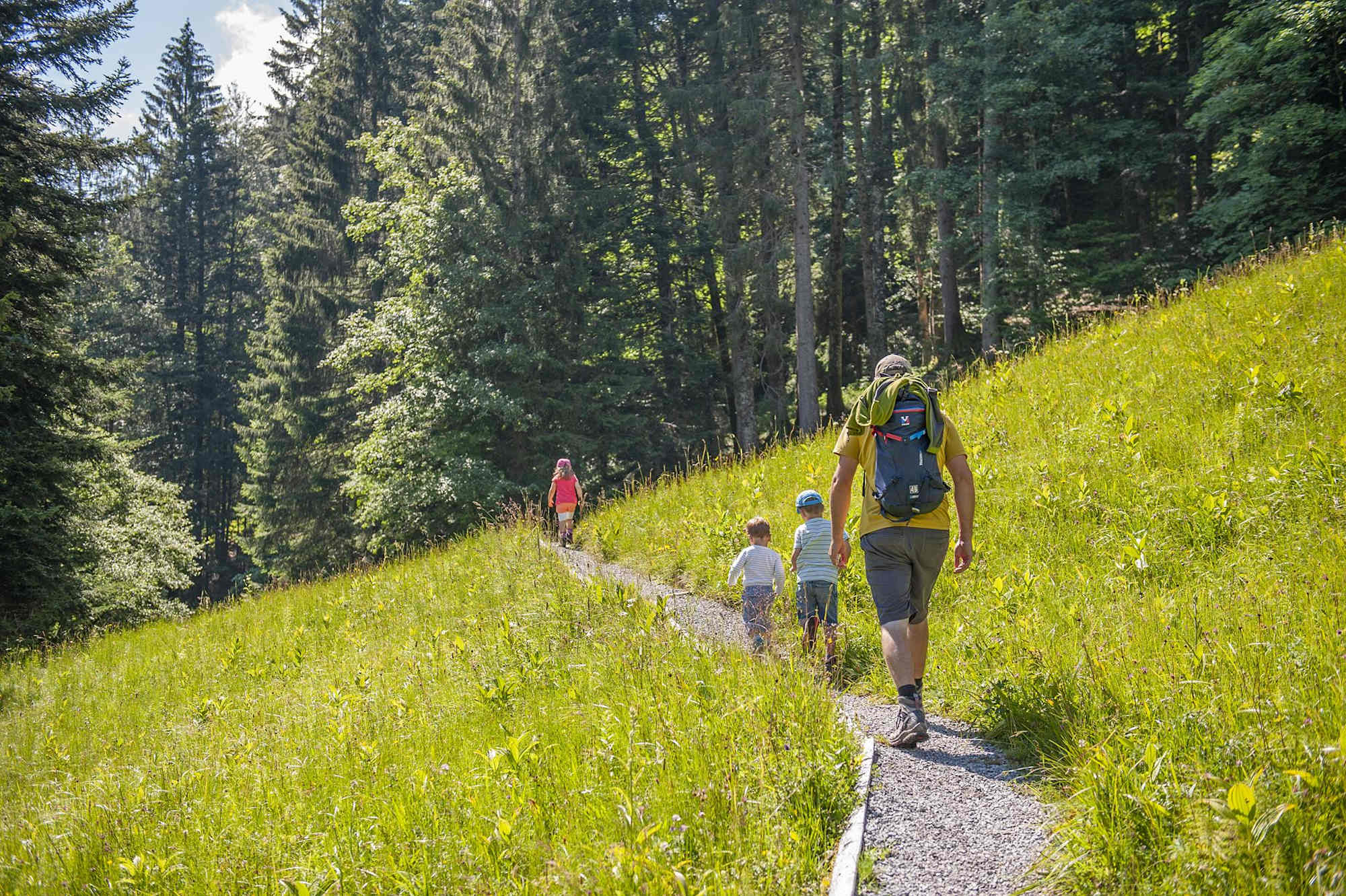 Der Klimaerlebnisweg ist eine tolle Familientour