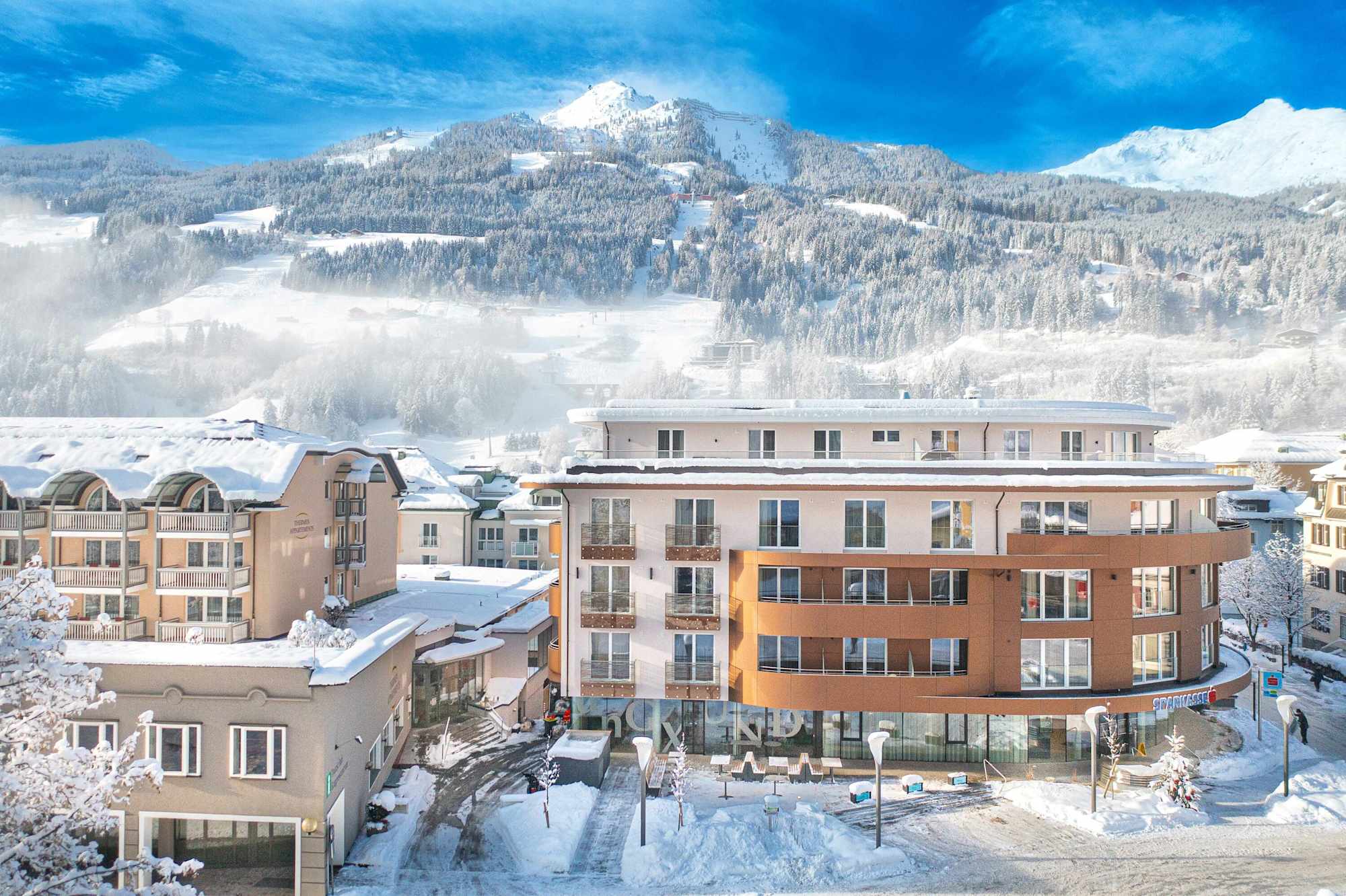 Kurparkhotel Aussen Winter