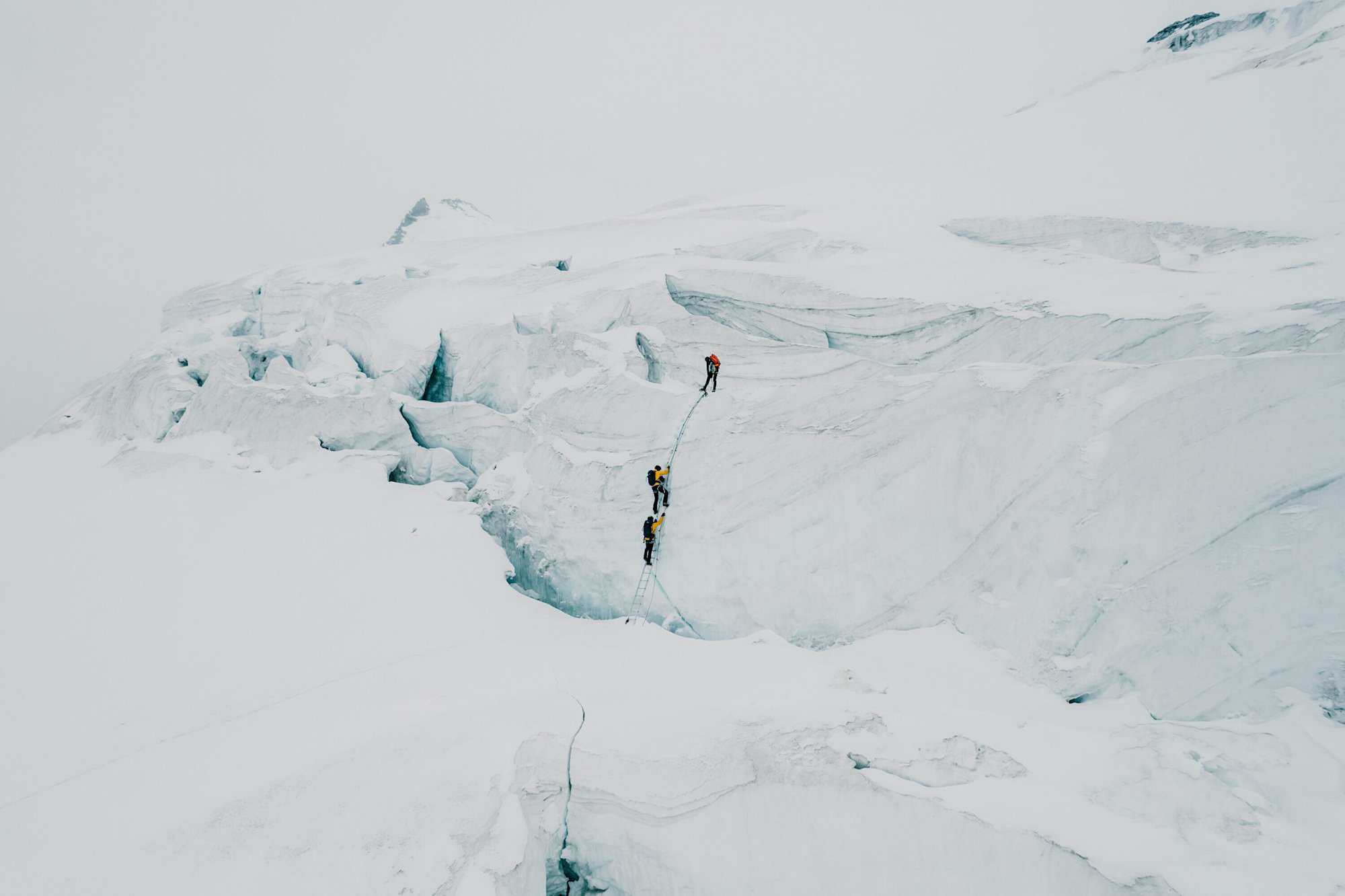 Leiter am Ortler
