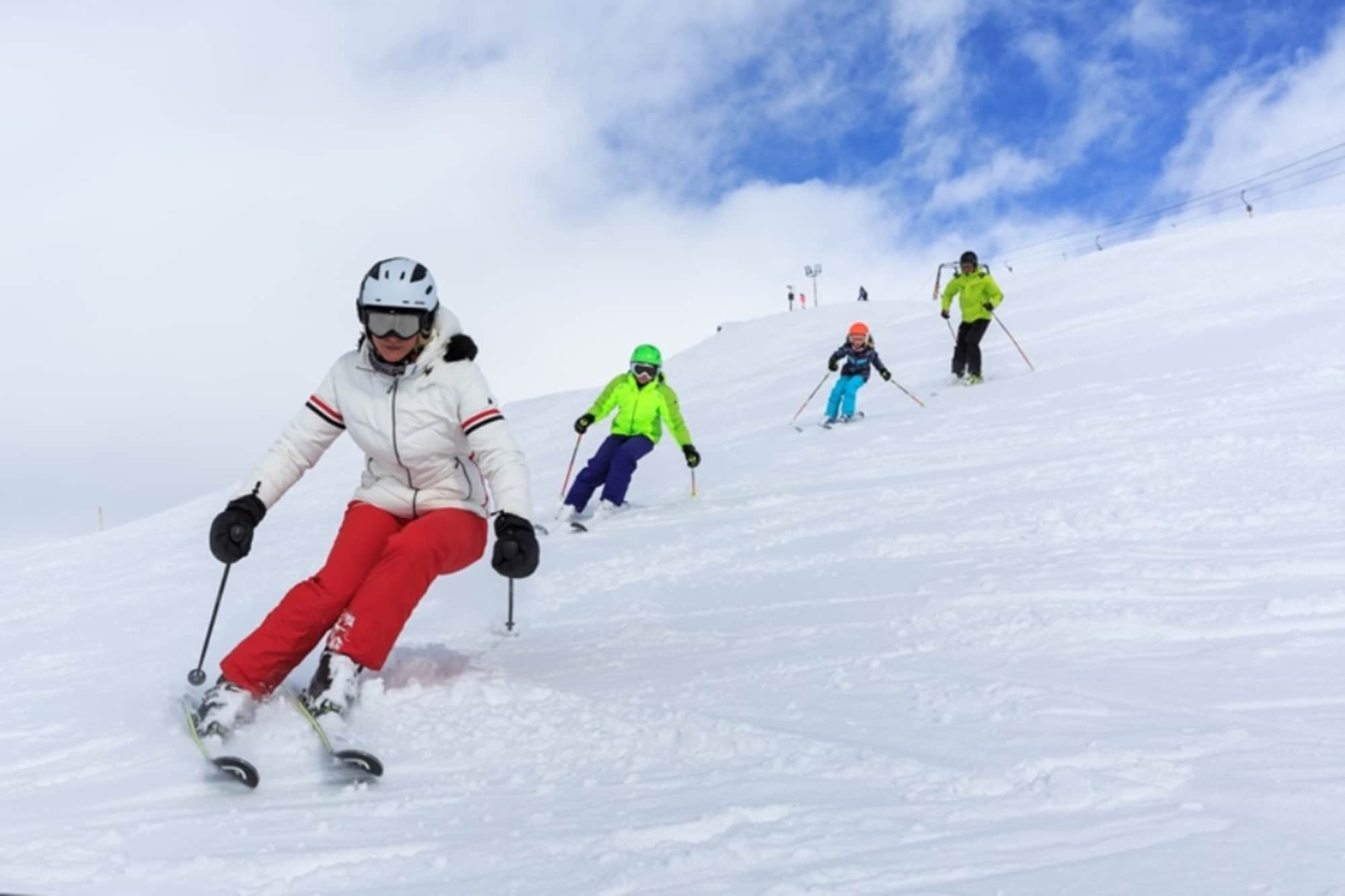Die Skischule Lederer ist ganz auf Kinder eingestellt.