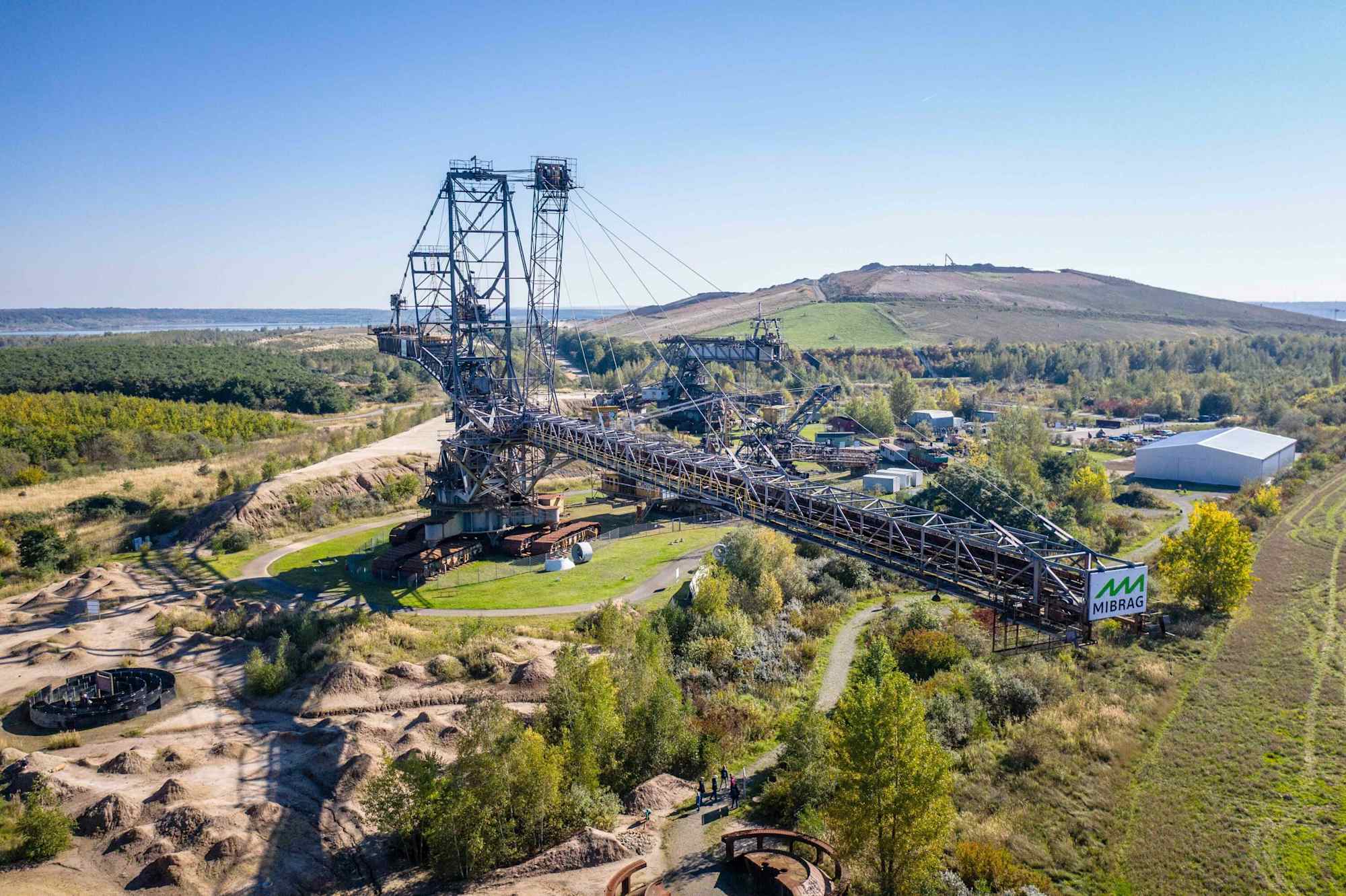 Im Bergbau Technik Park erfährt man alles zum Braunkohleabbau.