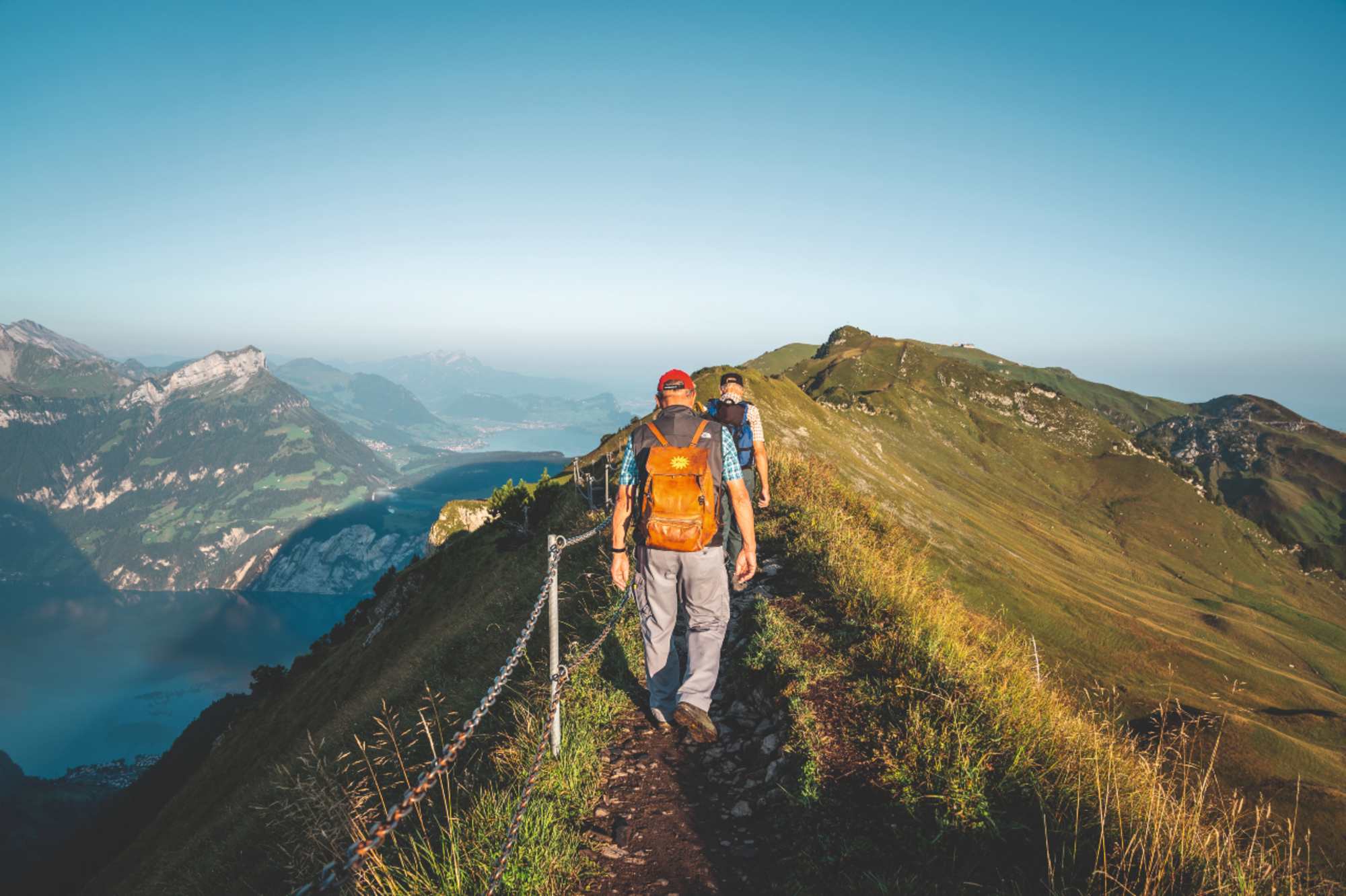 Wandern auf dem Gratweg Klingenstock-Fronalpstock