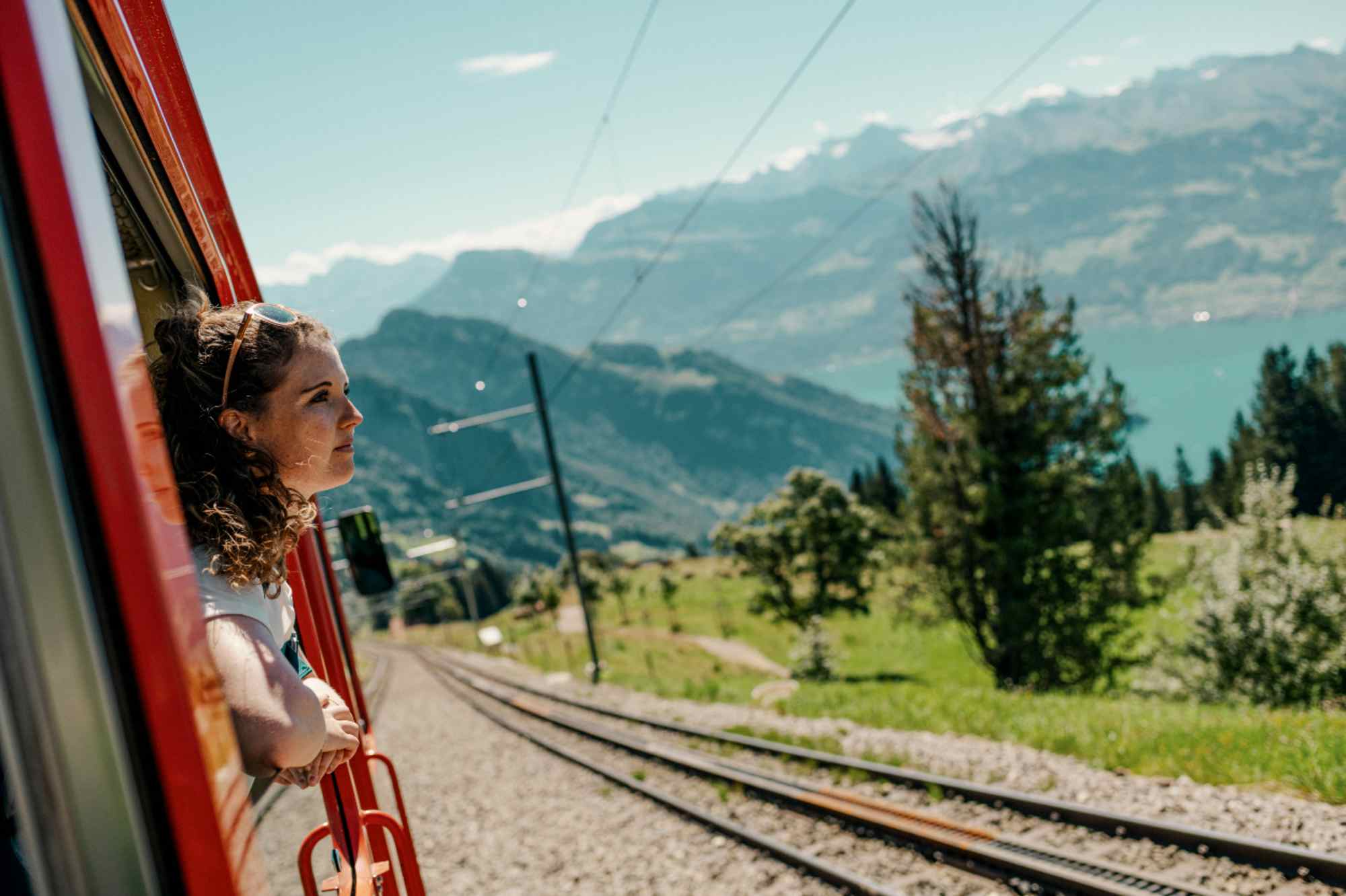 Tell-Trail Etappe 3 - Fahrt mit der Rigi Bahn