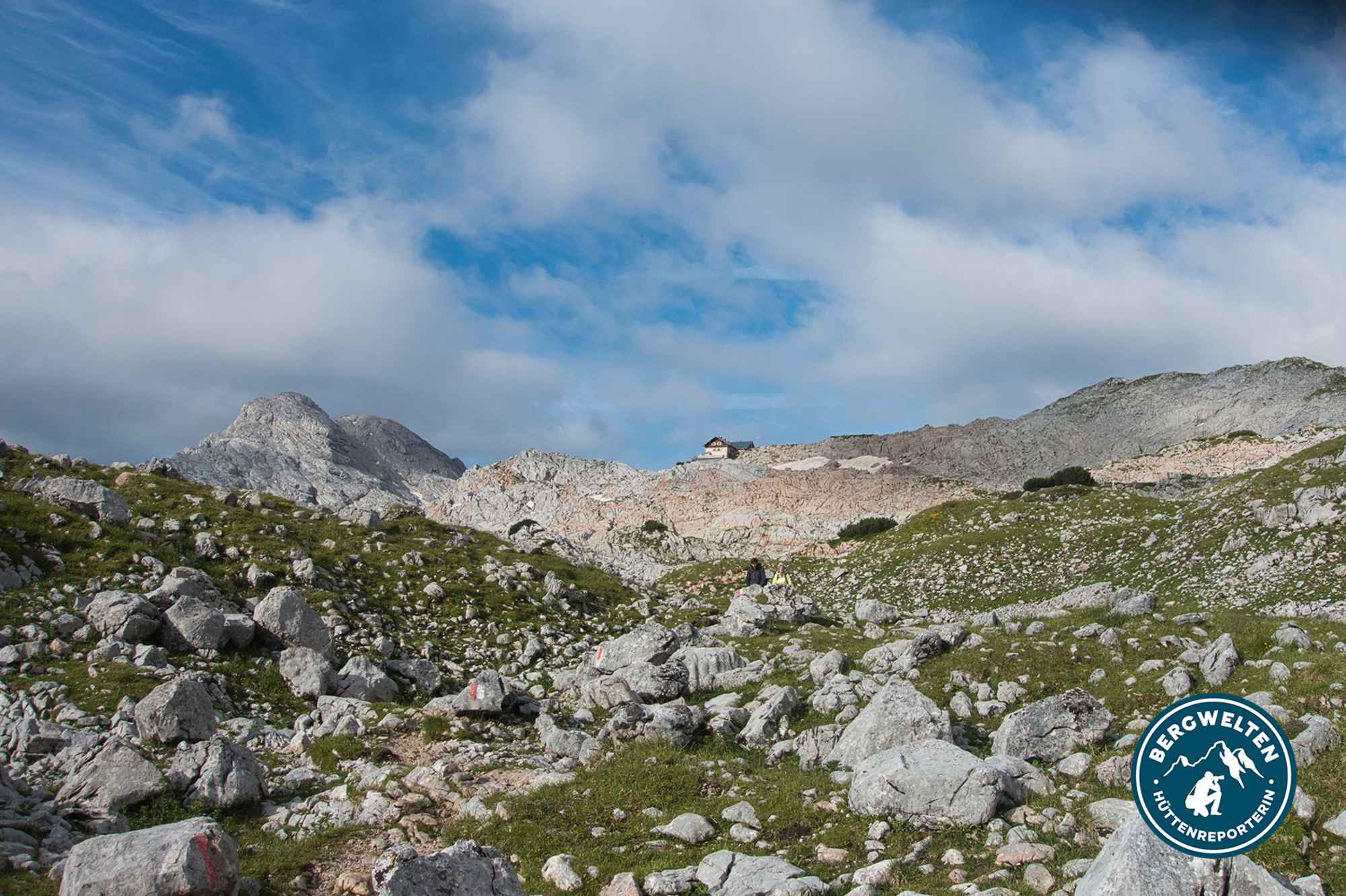 Das Ingolstädter Haus in den Berchtesgadener Alpen.