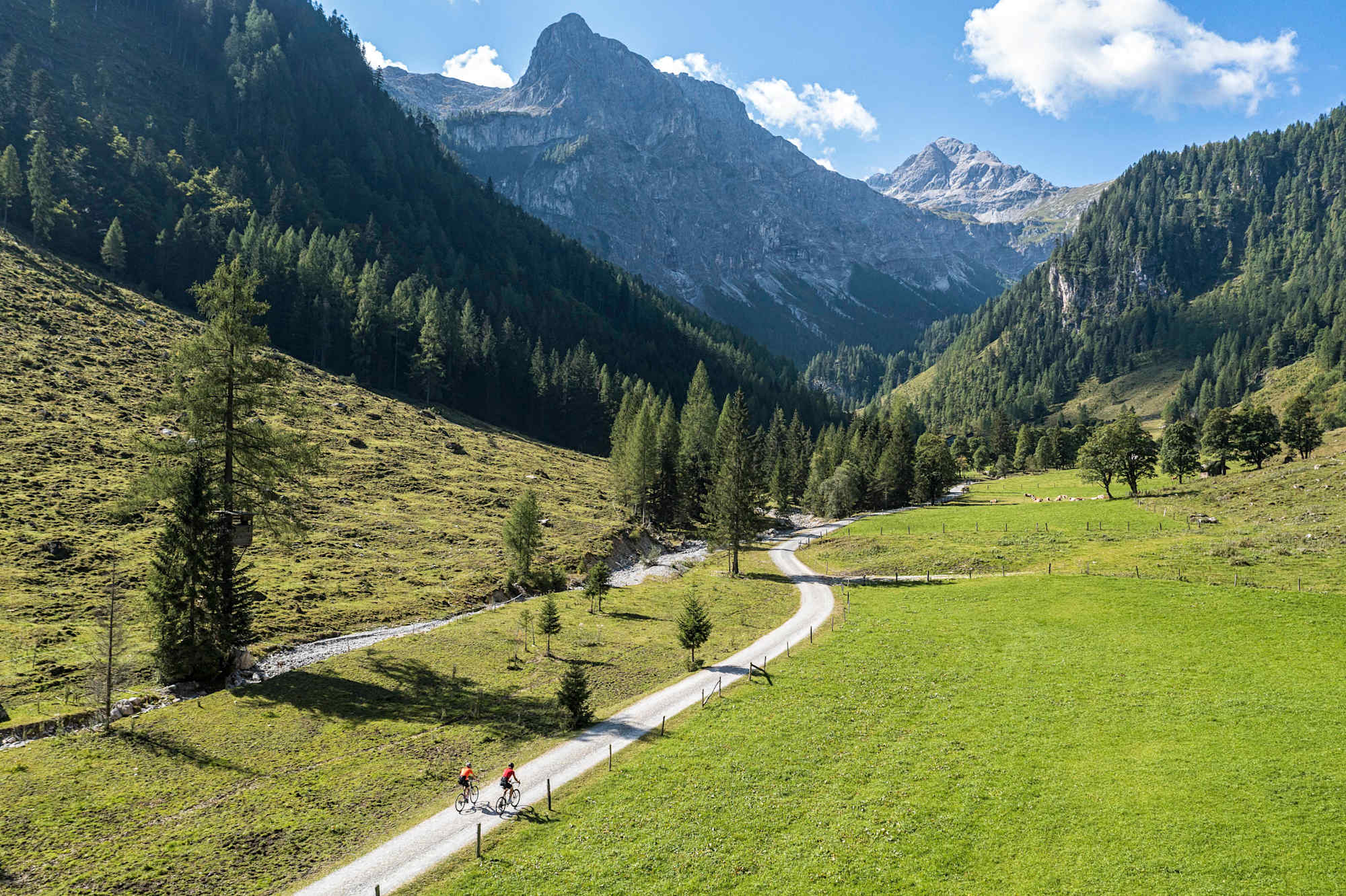 Das Marbachtal lässt sich mit dem Gravelbike besonders gut erkunden.